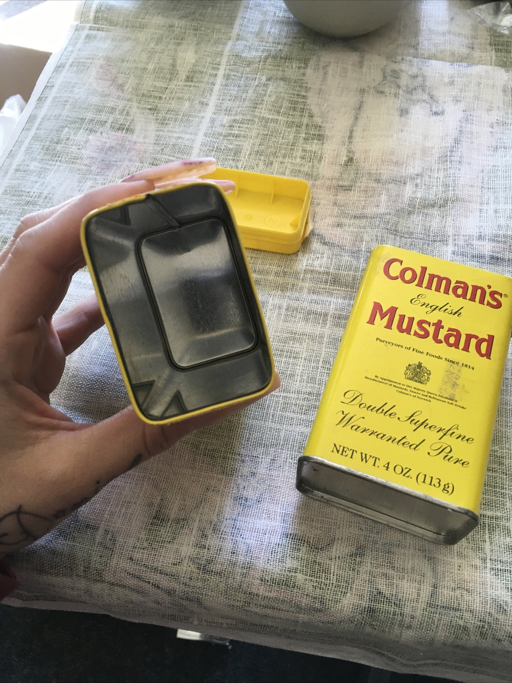 Vintage Colman’s Mustard Tin Can Lot Of 22