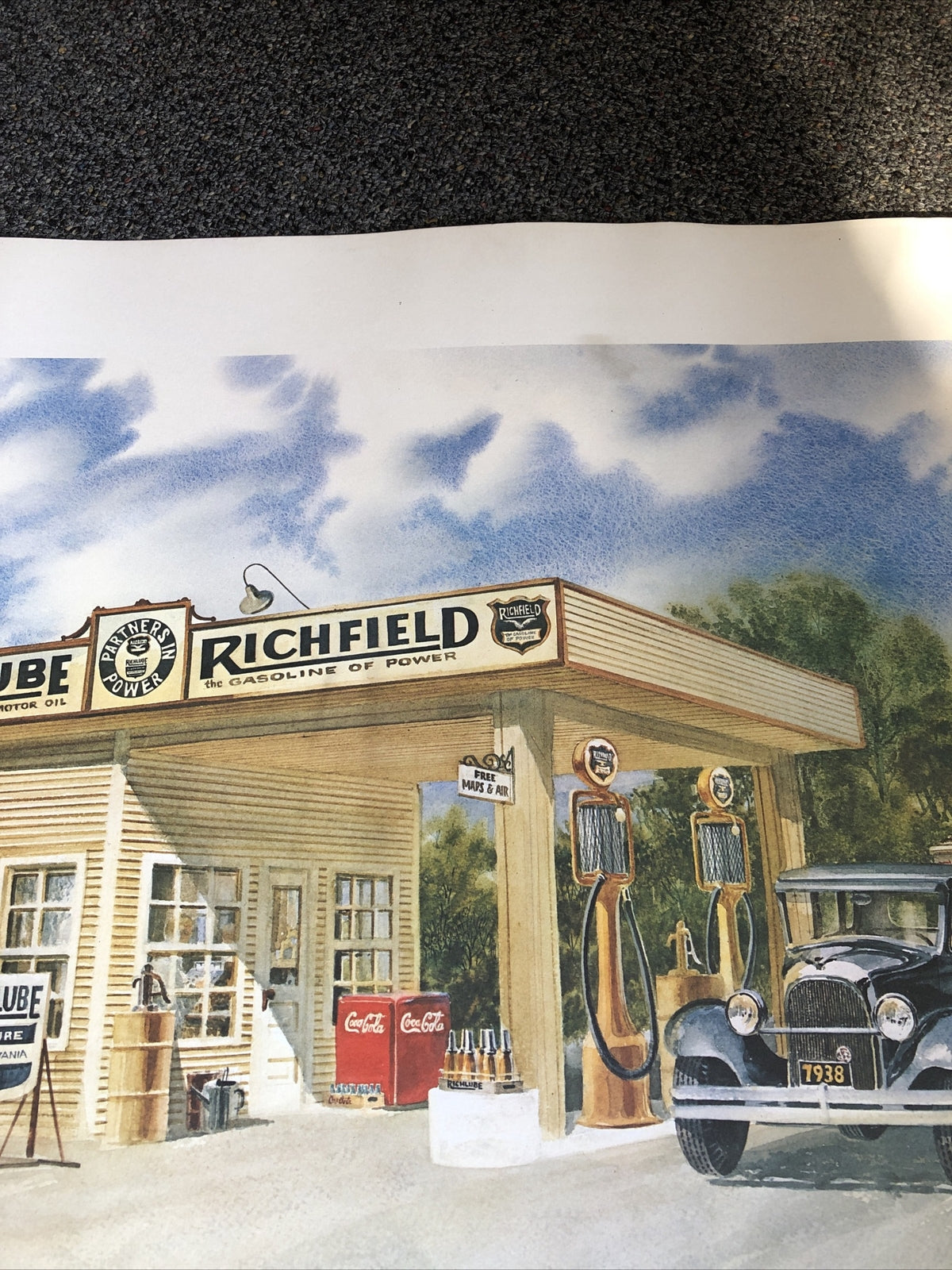JACK SCHMITT 156/750 GASOLINE MERCHANT SERIES PARTNERS IN POWER RICHFIELD7