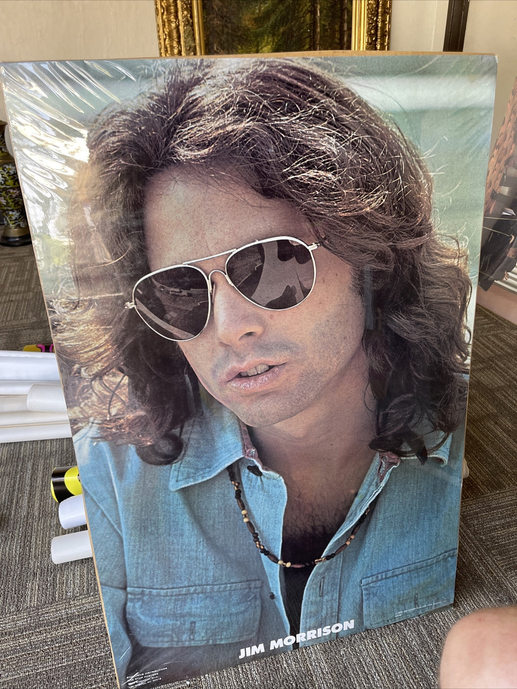 The Doors Jim Morrison 1978 23 x 35”Photograph Poster Original0