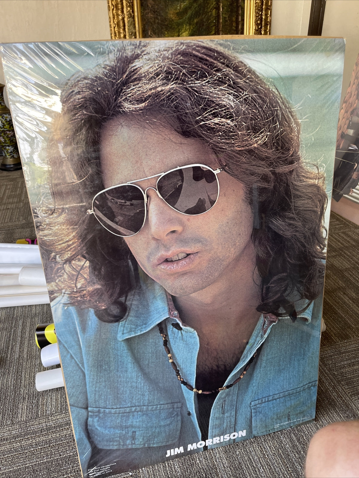 The Doors Jim Morrison 1978 23 x 35”Photograph Poster Original0