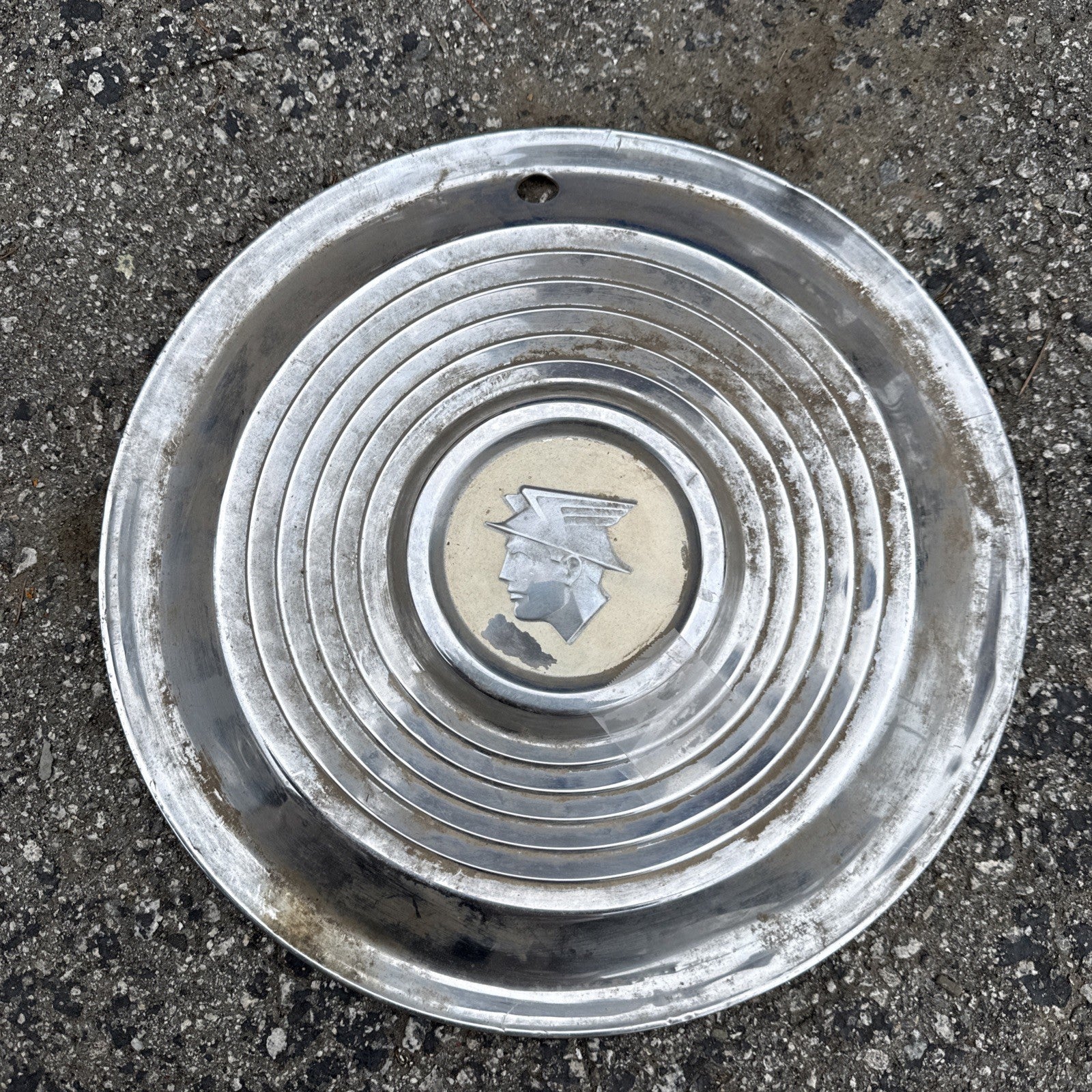 Vintage 1956 Mercury Montclair Monterey Monarch 15" Hub Cap0