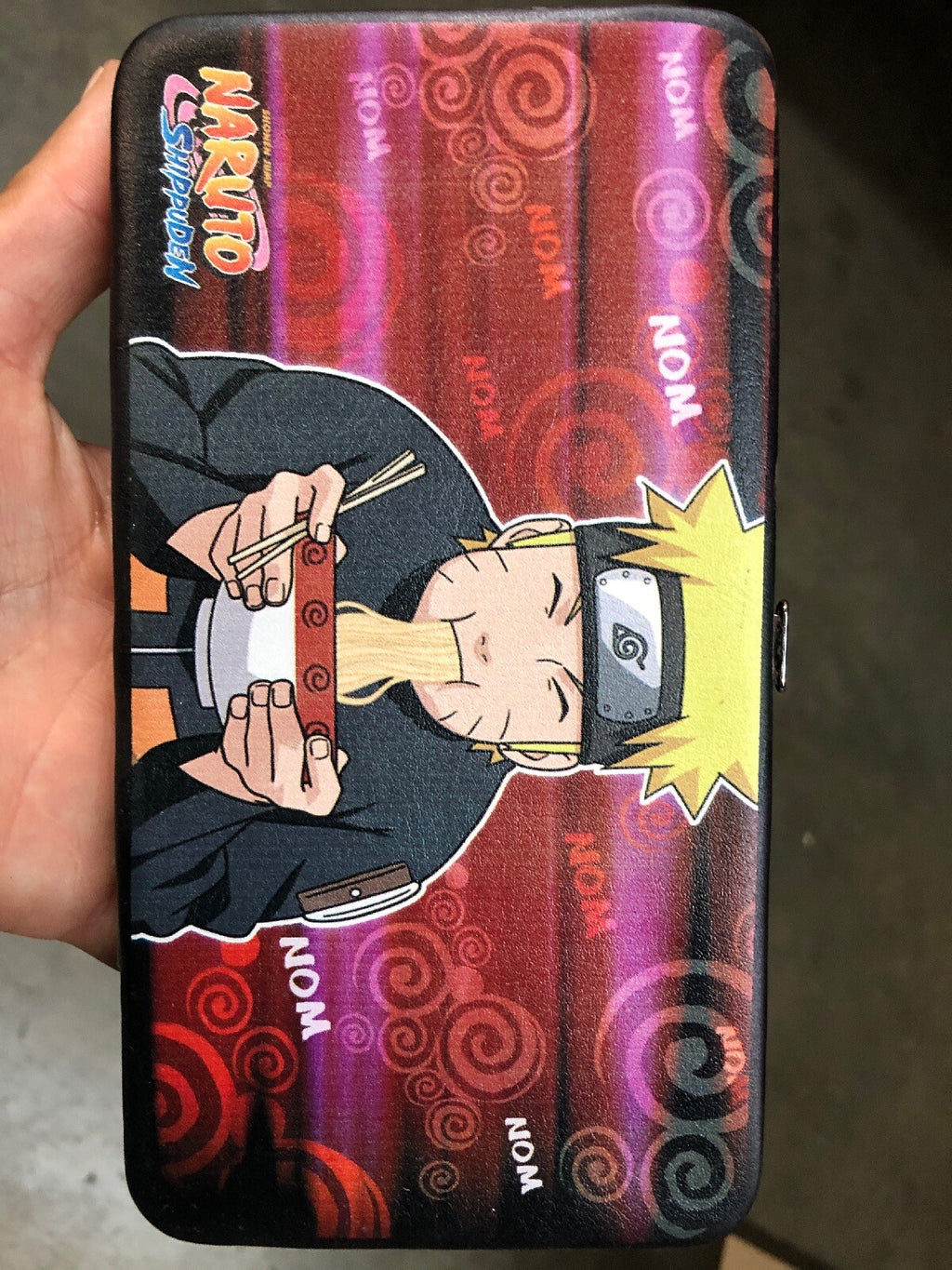 Pokemon Showmen Jump Naruto to Shippuden  Design Buckle-Down Hinge Wallet Ramen1