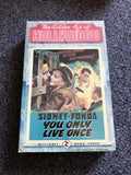 Rare The Golden Age Of Hollywood You Only Live Once Big Box VHS Love & Murder0