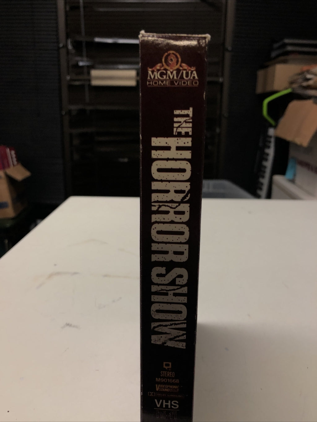 Cult Horror Film The Horror Show Cassette VHS 1989 Thriller Flick Movie B List1