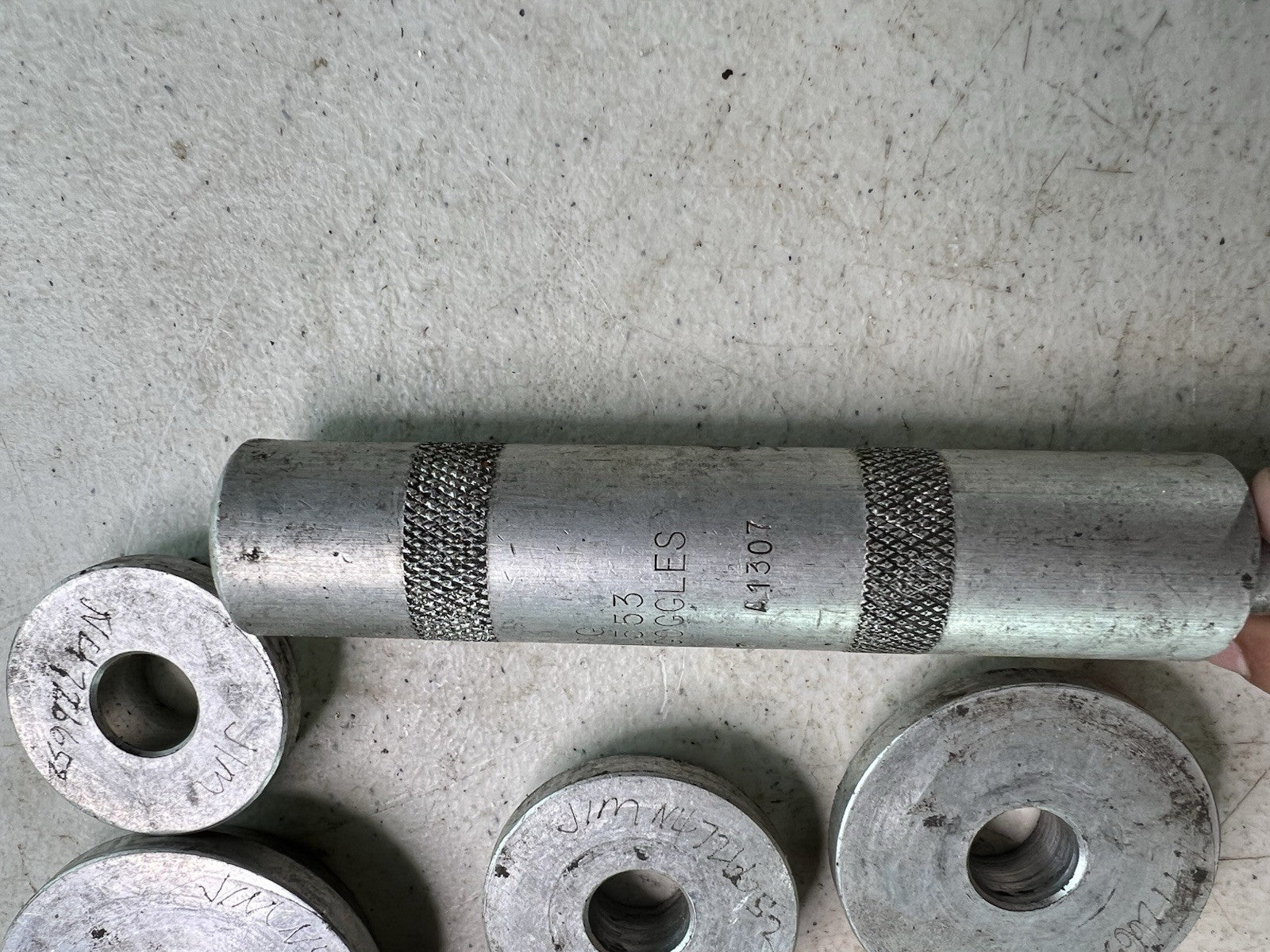 Blue Point A1307 Bearing Race & Seal Driver Tool w/ 7 Aluminum Discs USA3