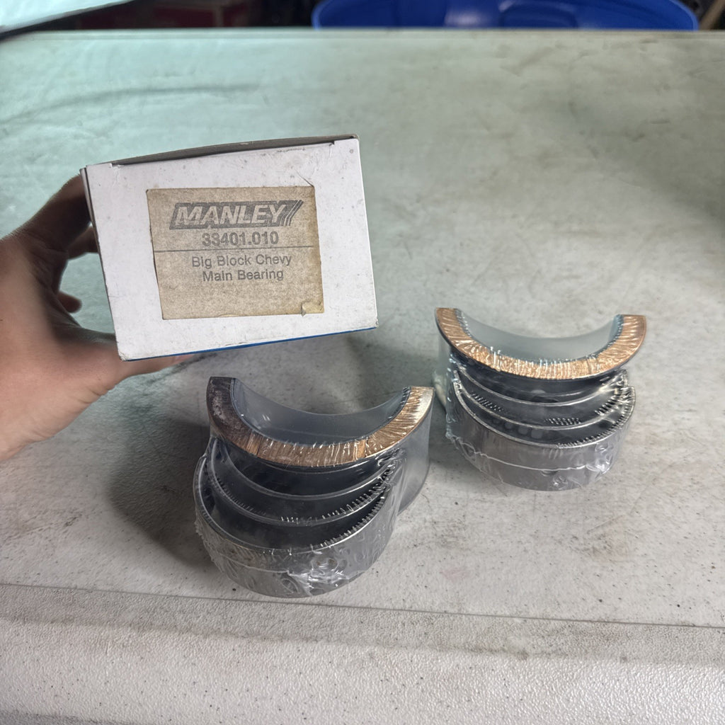 NOS Manley Performance Main Bearing Set, part number 33401-.010.0