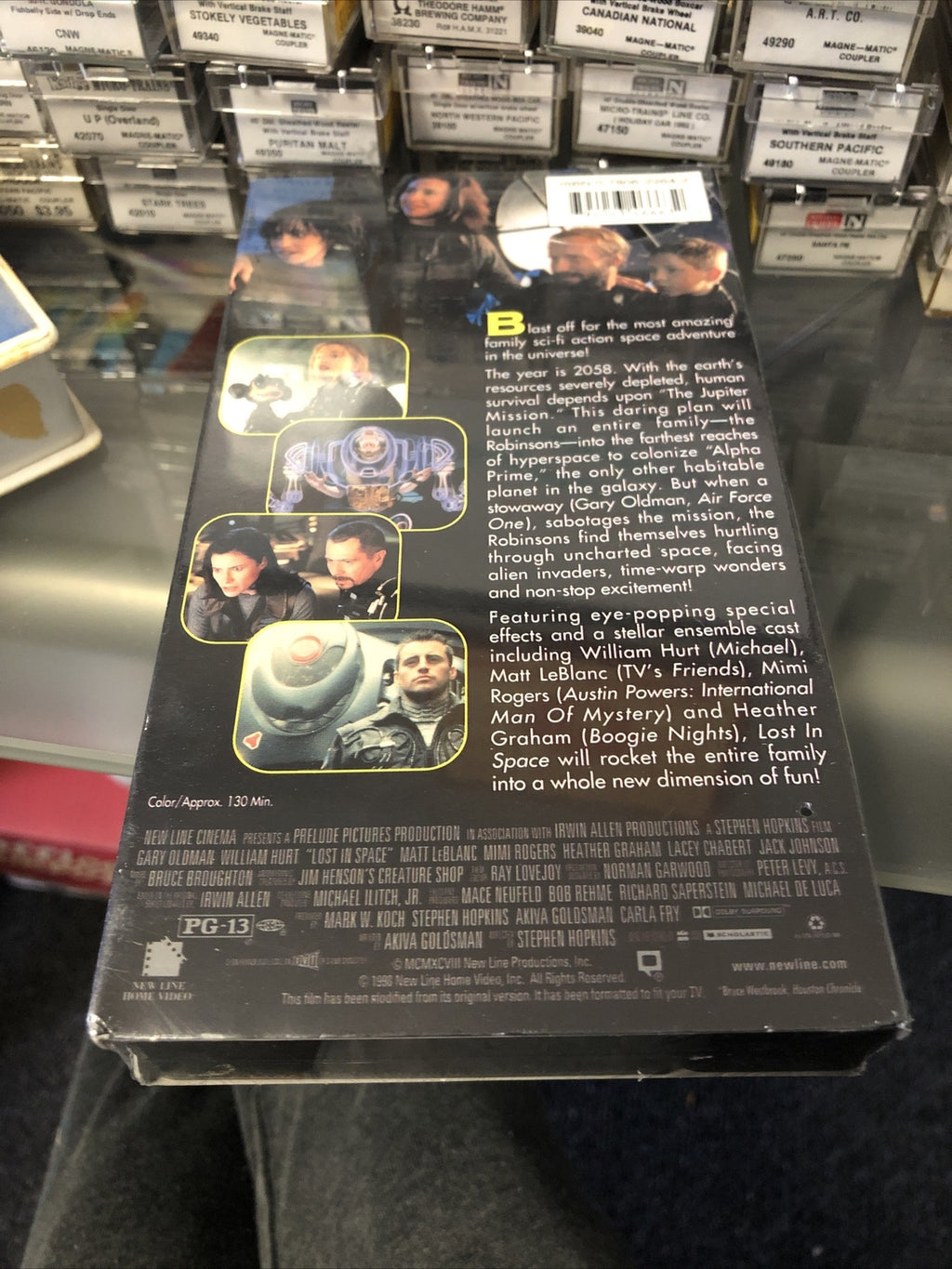 Lost In Space VHS 1998 William Hurt Matt LeBlanc Gary Oldman VTG NEW SEALED2