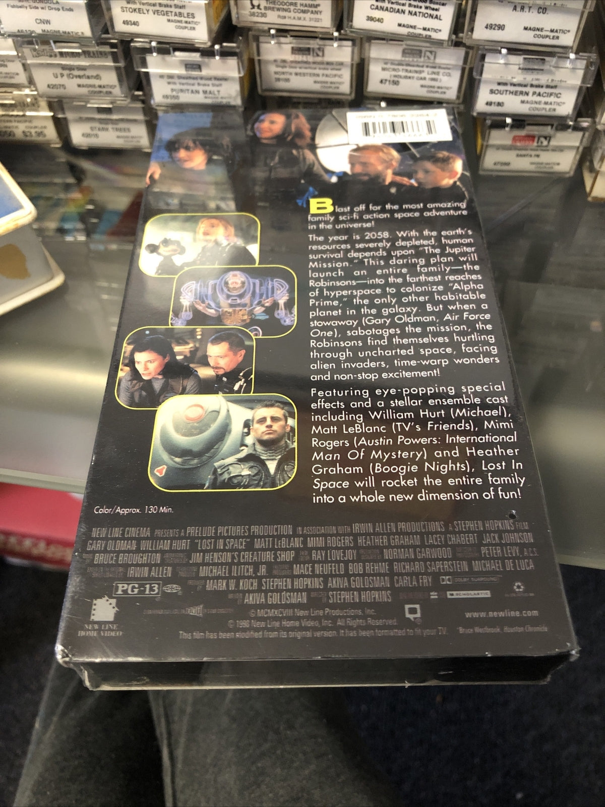 Lost In Space VHS 1998 William Hurt Matt LeBlanc Gary Oldman VTG NEW SEALED2