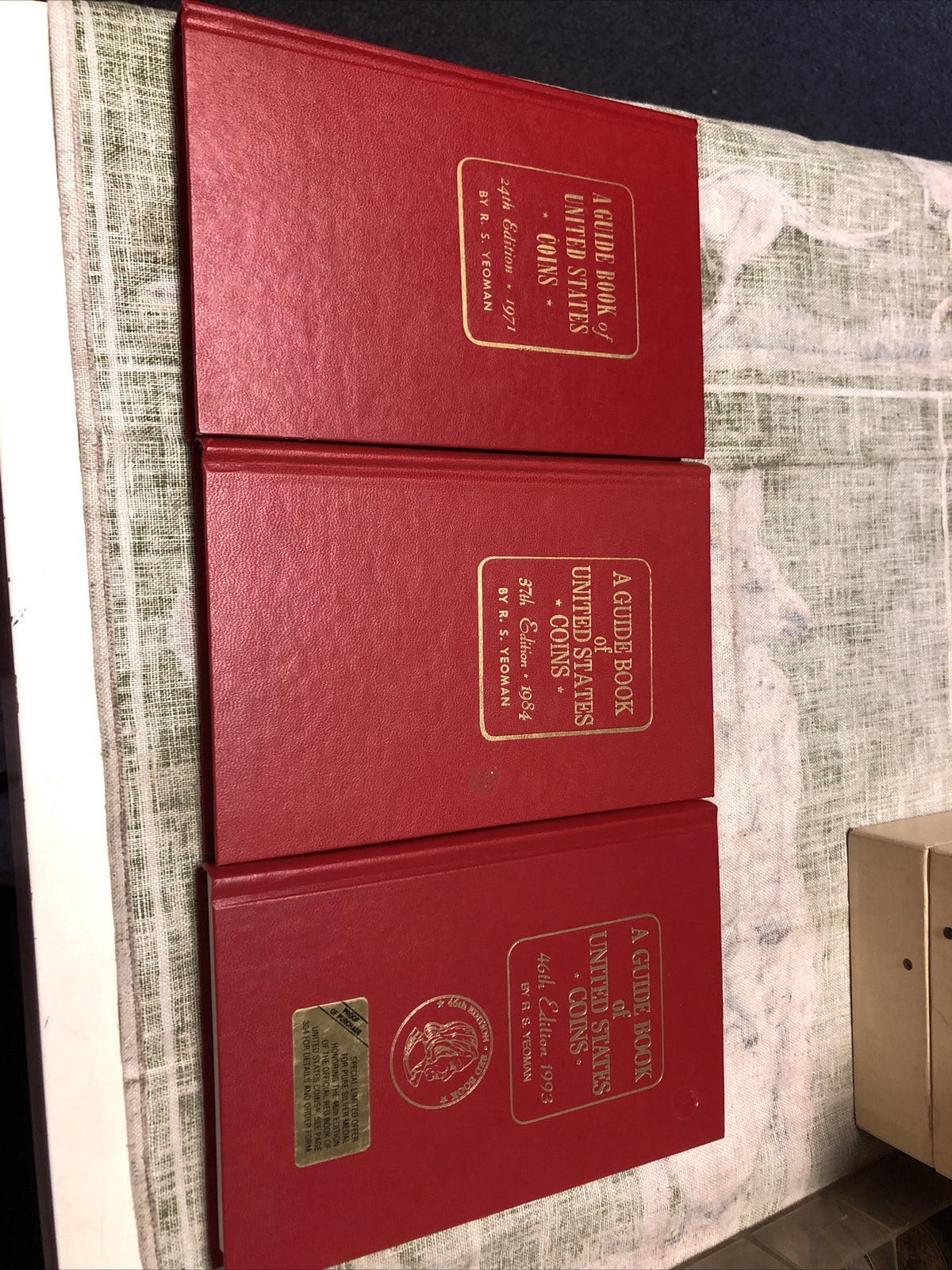 A Guide Book of United States By Yeoman Lot Of 3 - 1971, 1984 & 19930