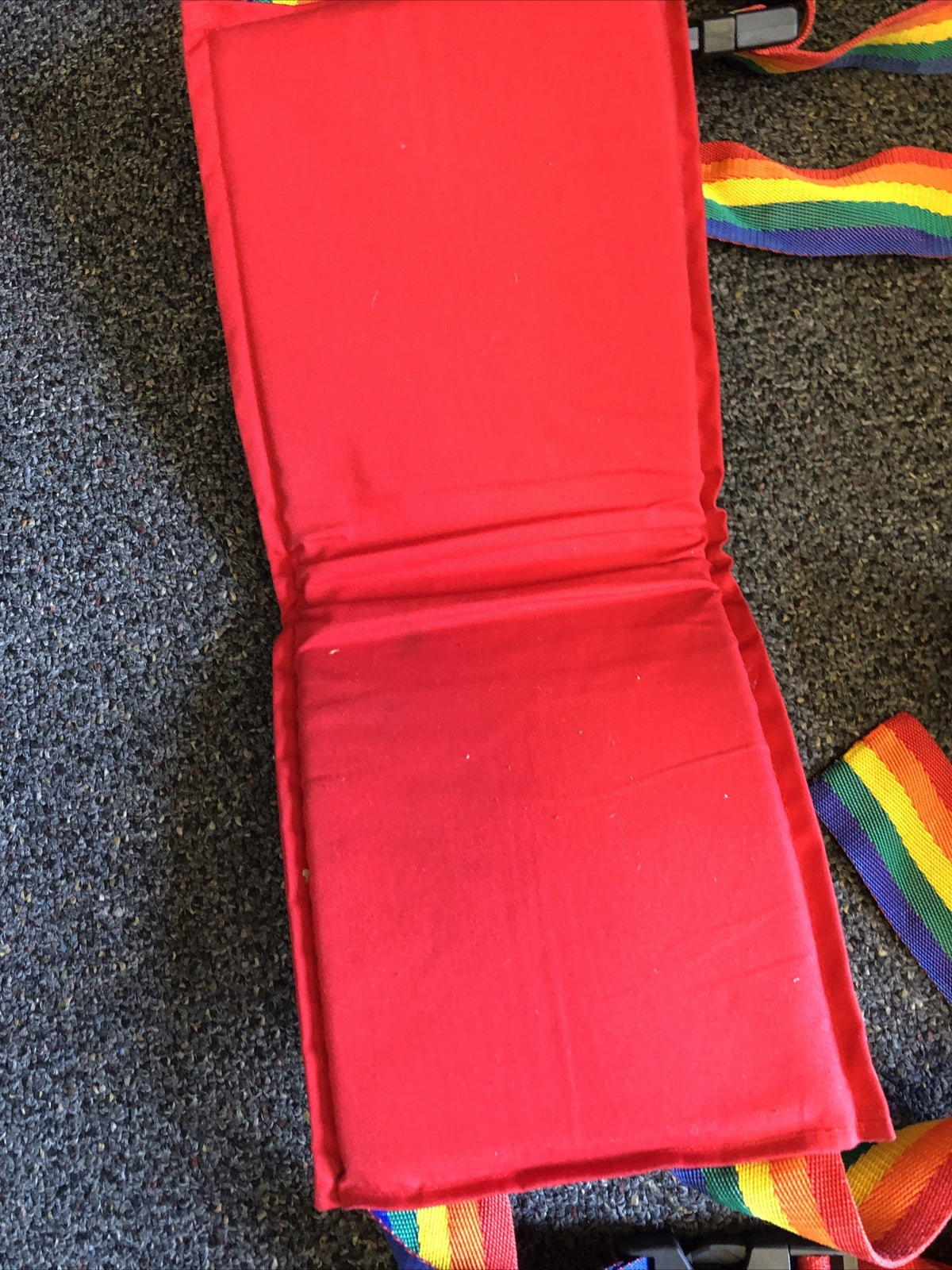 Nada Chair Back Sling Lumbar Support Posture Control Rainbow Grateful Dead5
