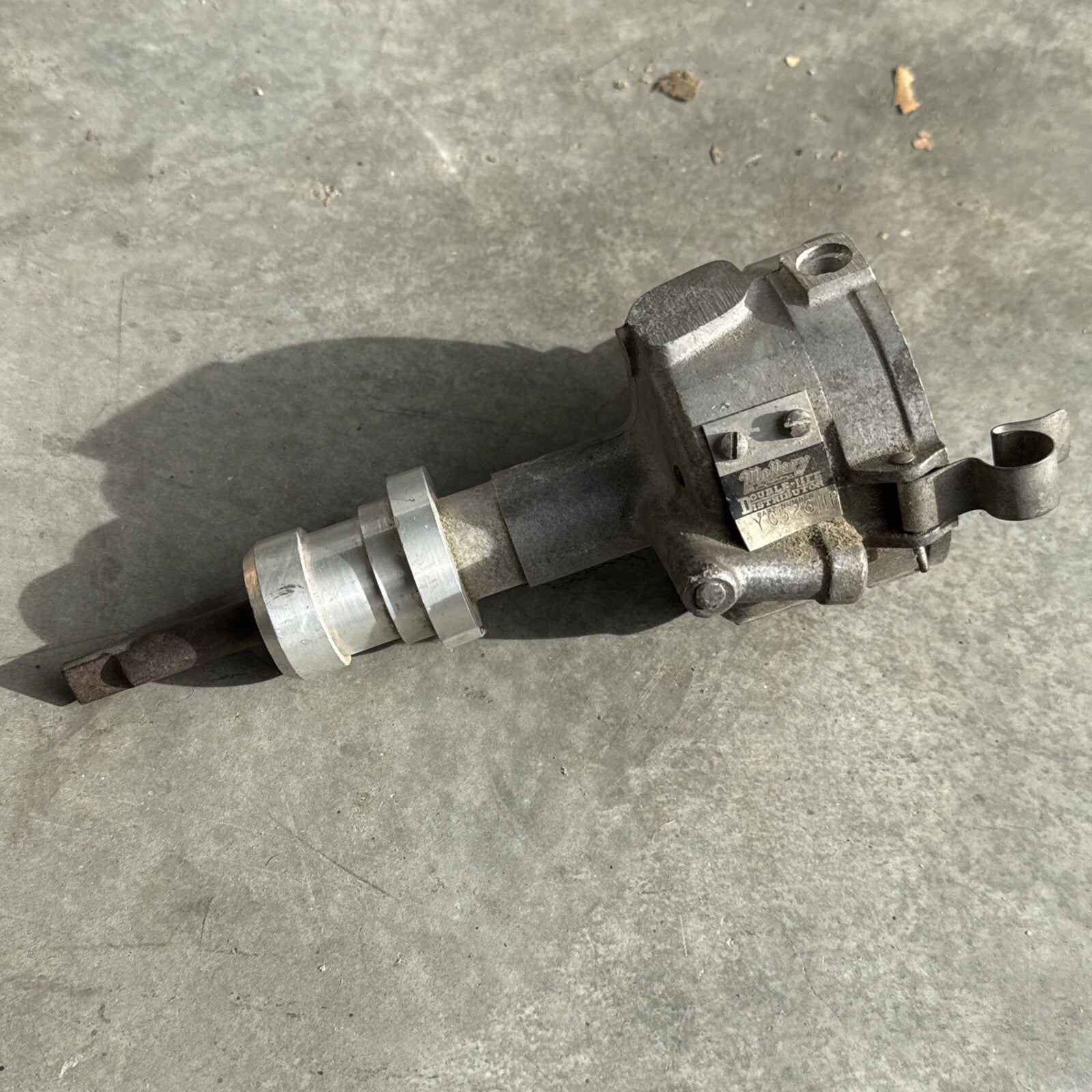 Distributor, Mallory, YL-520-CV, Chevy 283, 327, 350, 396, 400, 427, 4541