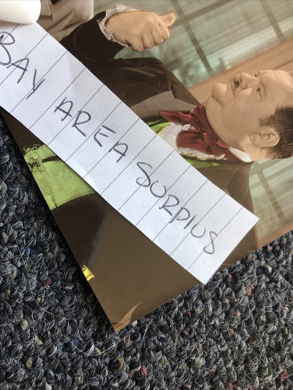 RARE Original Photo Of Oliver Hardy 6”x4” Candid Shot2