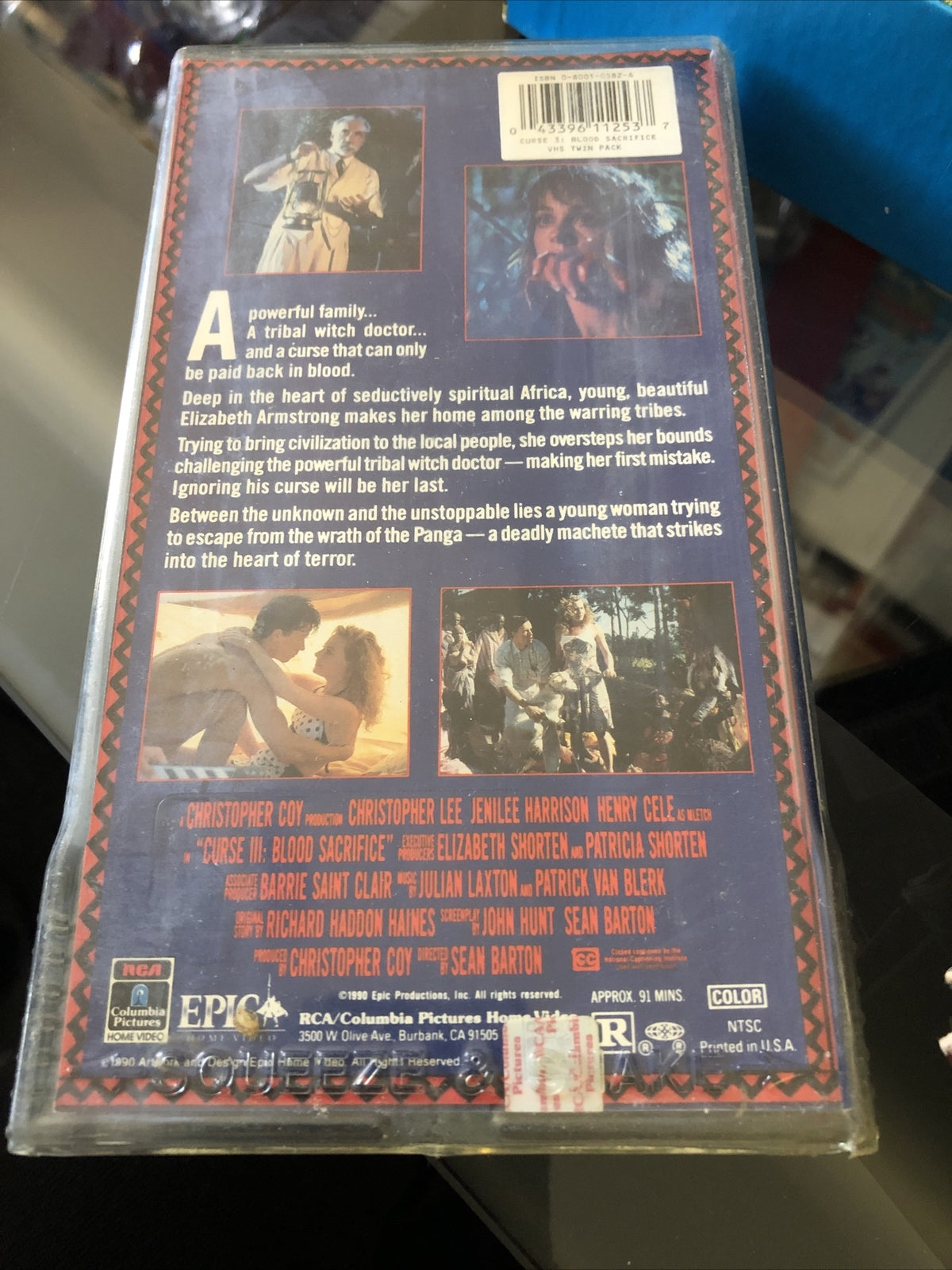 Curse III: Blood Sacrifice (VHS, 1991) Cult Horror Columbia Pictures Home Video 1