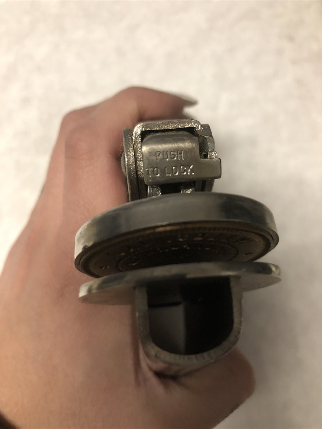 Vintage MASTER Pocket Seal Embosser Stamp Made in USA3