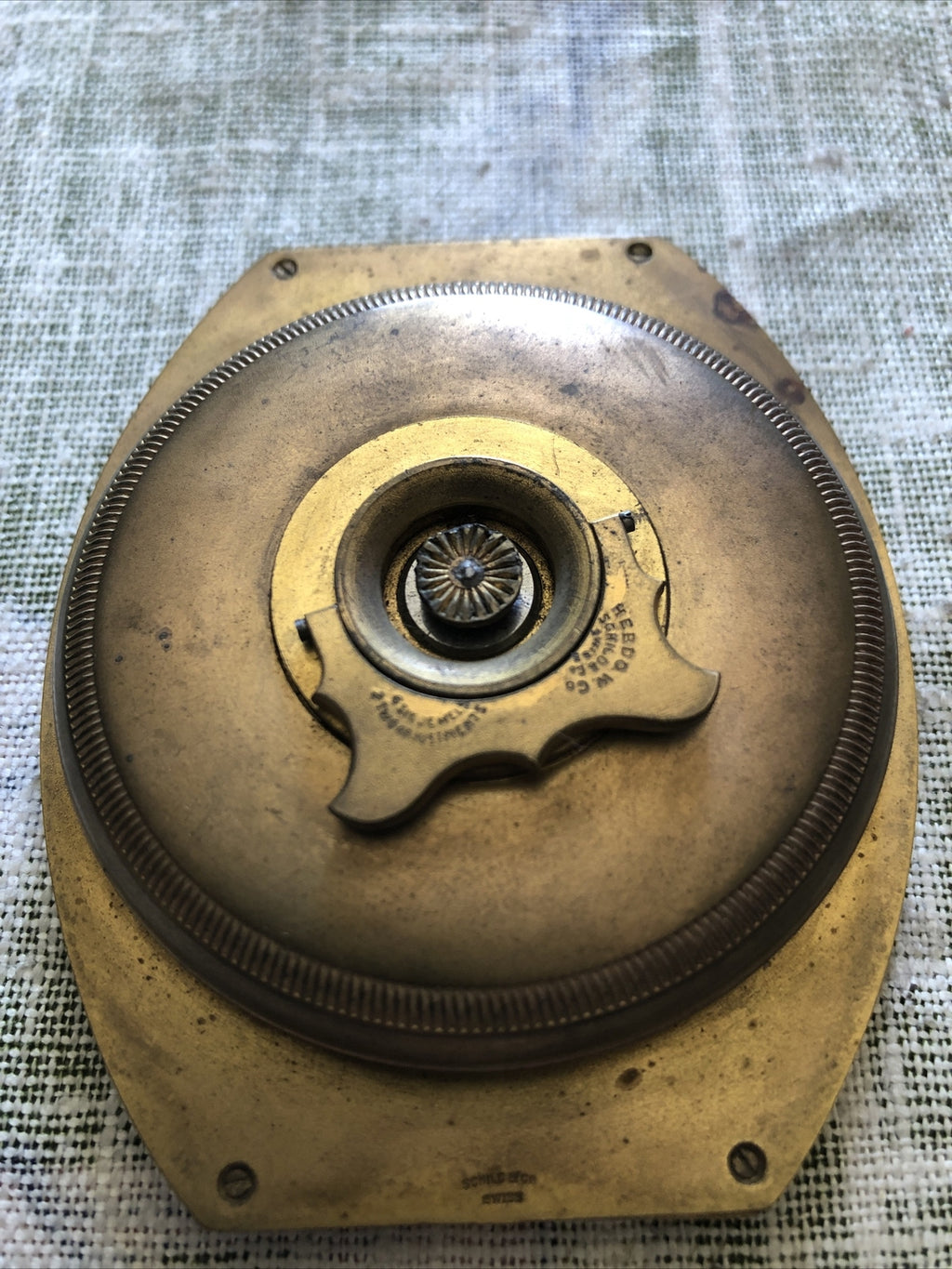 Vintage Hebdo 8 Days Pocket Watch Clock Swiss Made4