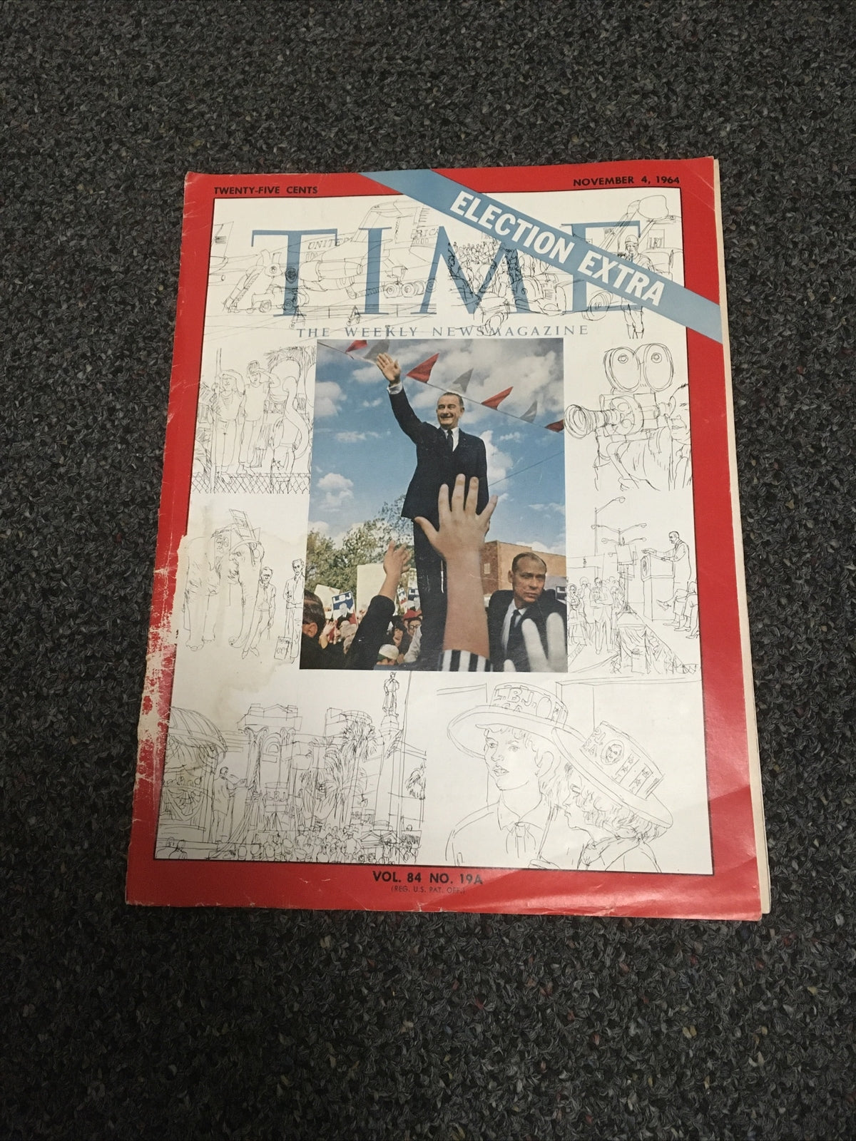 TIME magazine November 4, 1964 ELECTION EXTRA PRESIDENT JOHNSON0