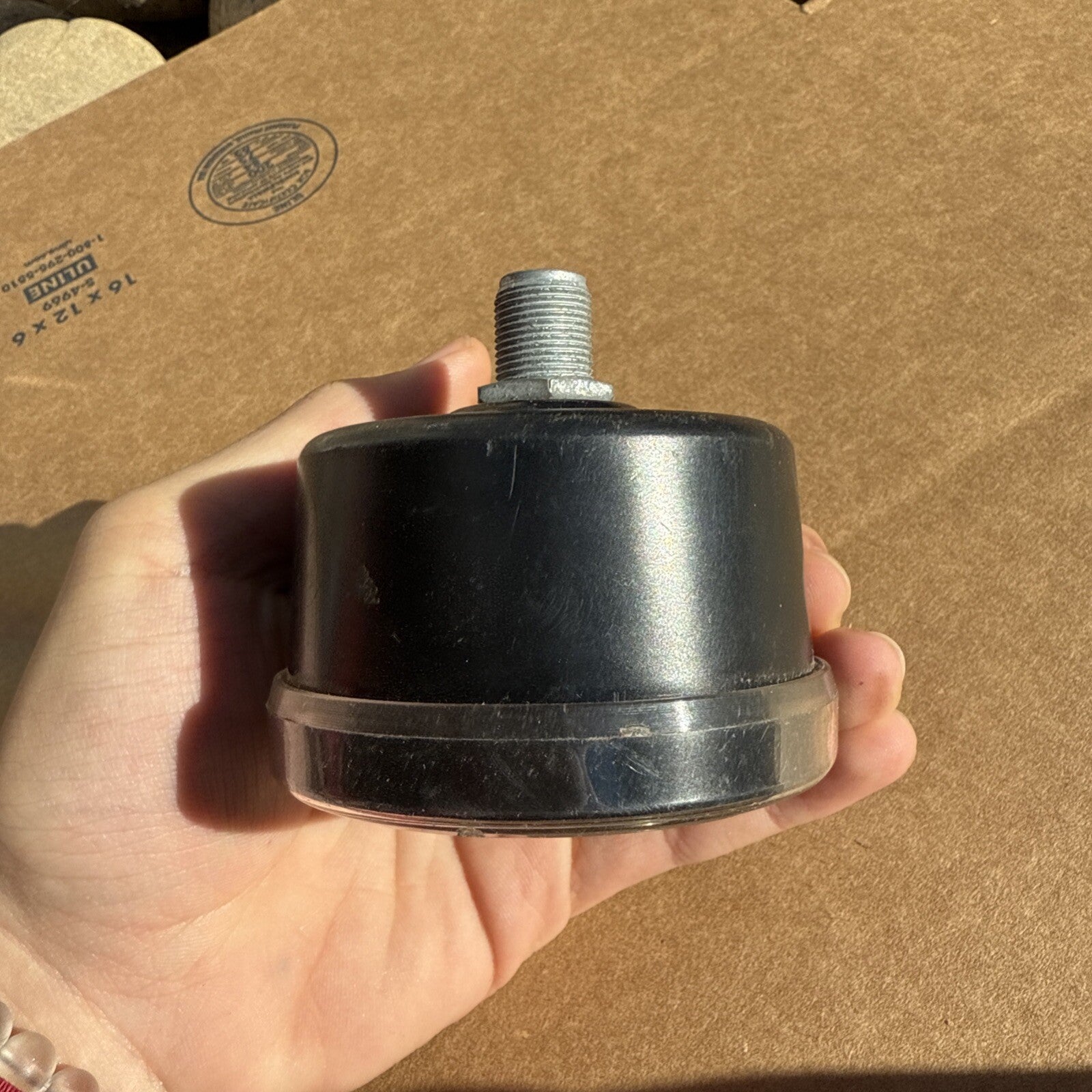 NEW NOS STEWART WARNER COUNTER CLOCKWISE SPEEDOMETER ODOMETER GAUGE MPH MOPED SW3