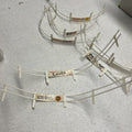 VINTAGE 1960s HO MOTORING RACING SLOT CAR TRACK GUARD RAIL FENCE SHELL MOBILE0