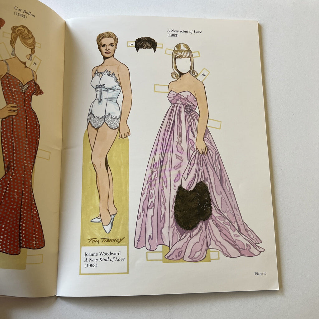 Glamorous Stars of the Forties, 1950s, Sixties Paper Dolls Tom Tierny Books4