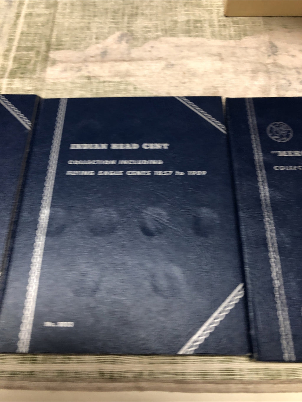Whitman Lot Of 3 Collection Empty Coin Album Book2