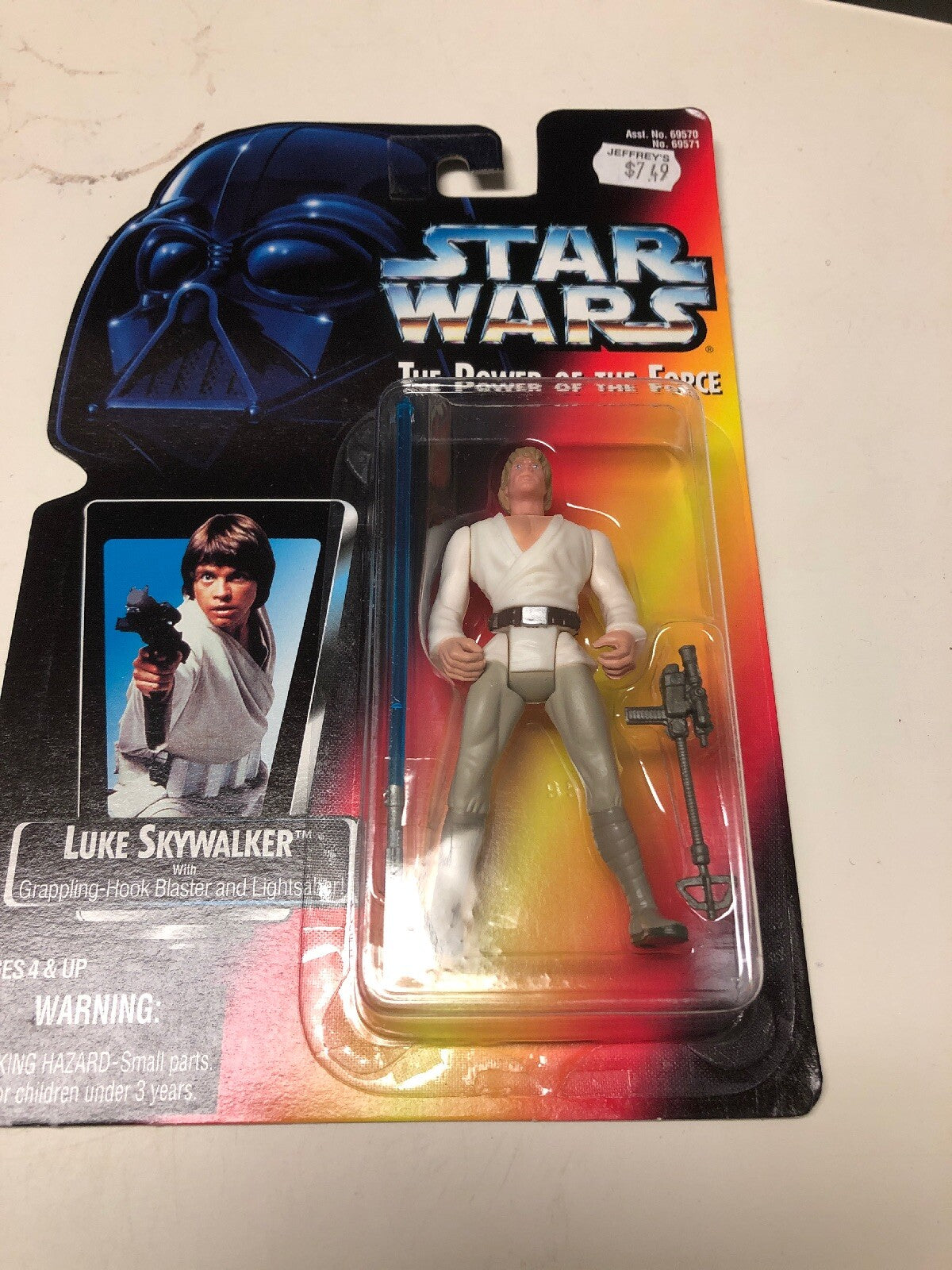 Vintage Kenner Star Wars - Power of the Force 1995 Luke Skywalker Action Figure0