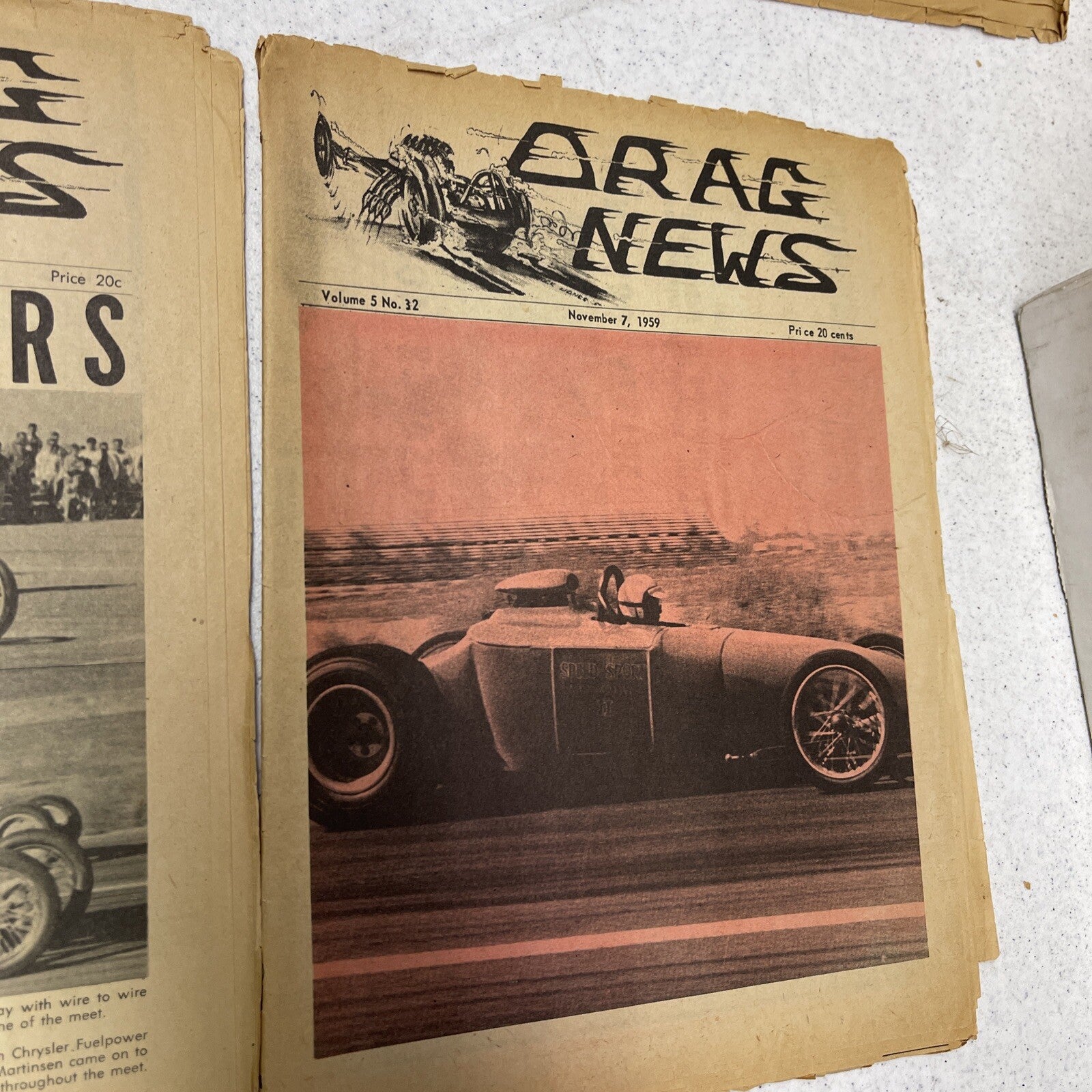 Lot Of 7 Drag News All 19595
