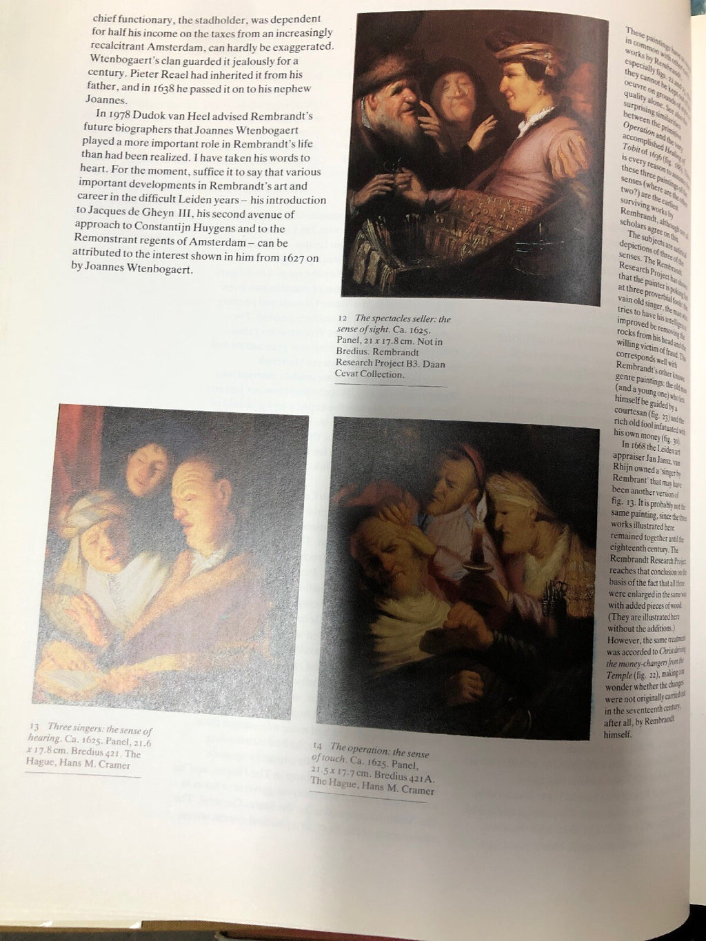 1968 REMBRANDT PAINTINGS HARDCOVER BOOK BY Gary Schwartz - GREAT PHOTOS - I 14664