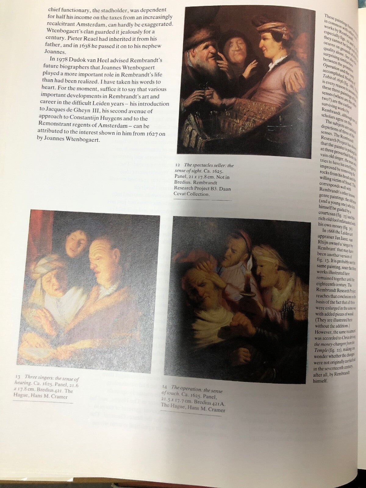 1968 REMBRANDT PAINTINGS HARDCOVER BOOK BY Gary Schwartz - GREAT PHOTOS - I 14664