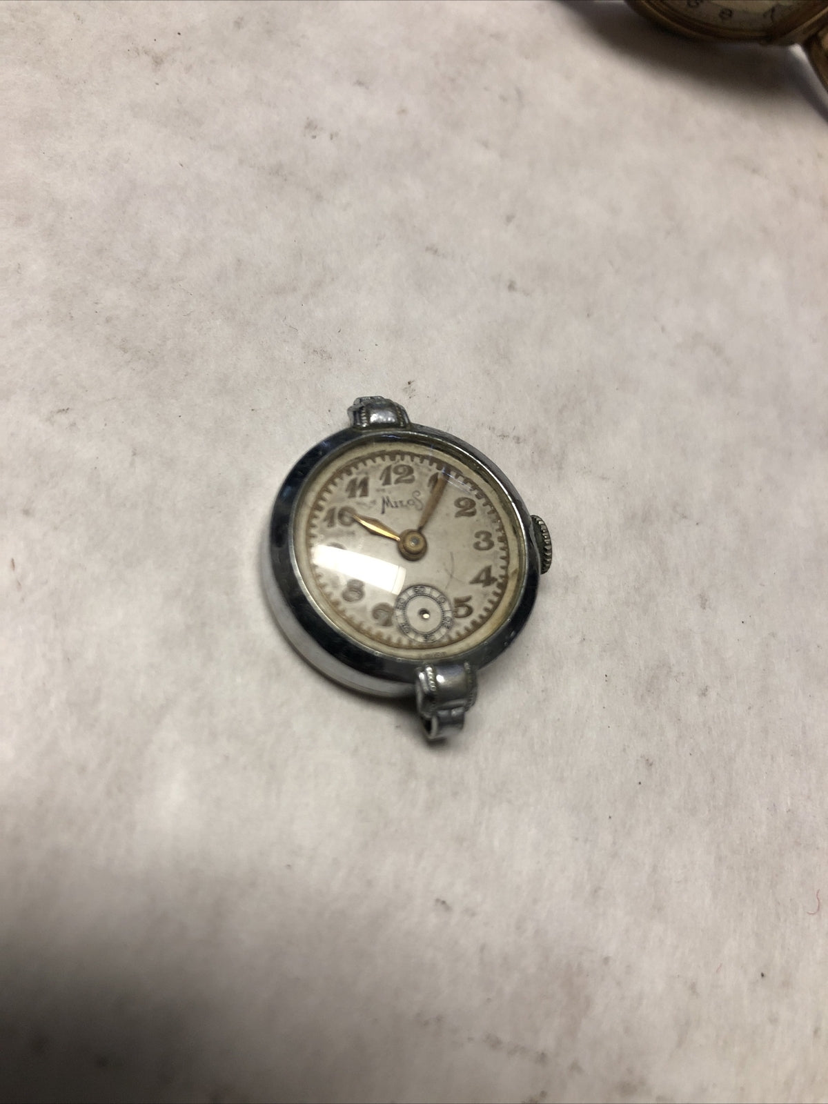 Vintage MILOS Womens Watch No Band - For Parts Or Repair0