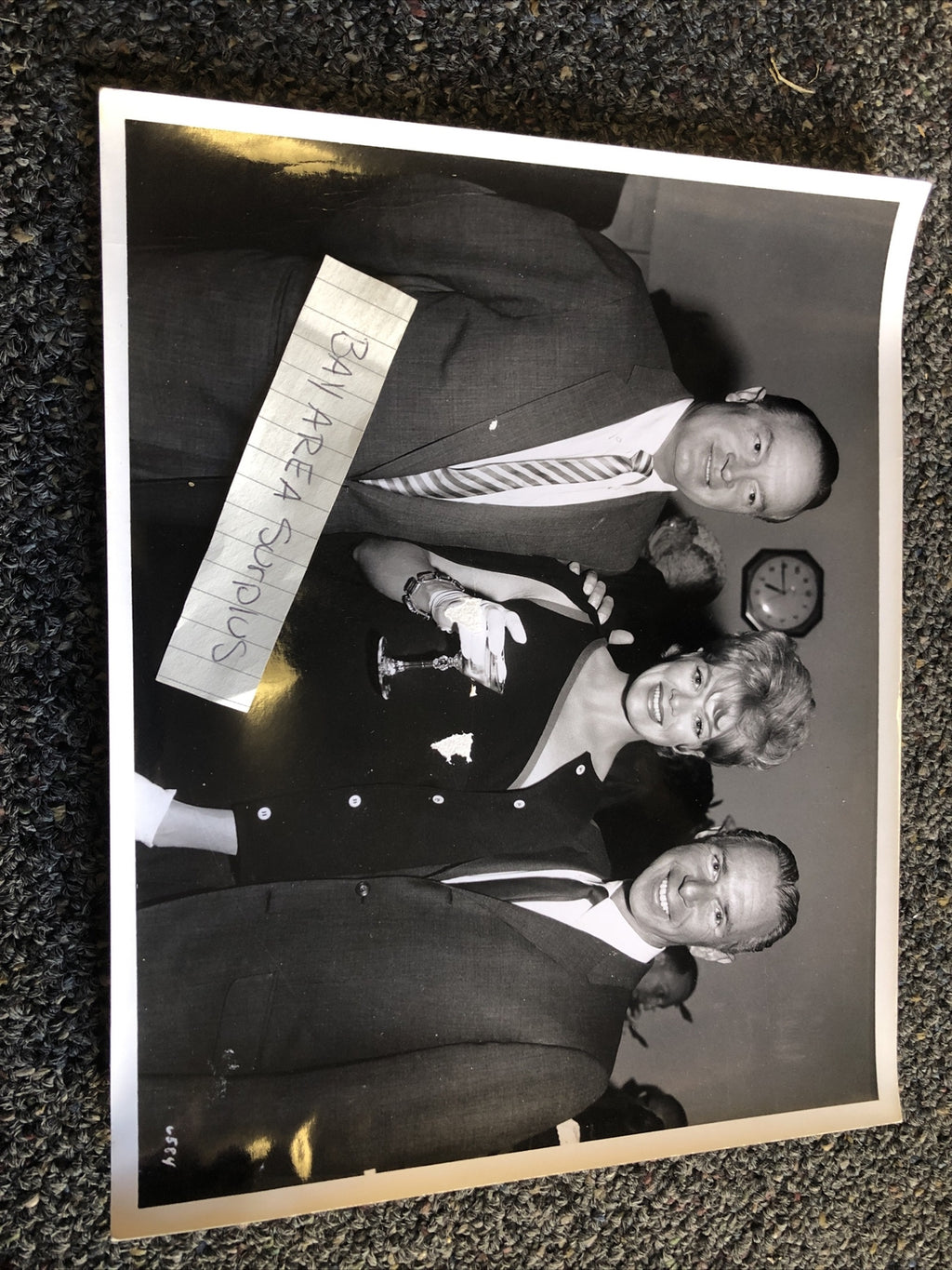 RARE Original Photo Of BOB HOPE Black/White Candid Shot 10”x8”0
