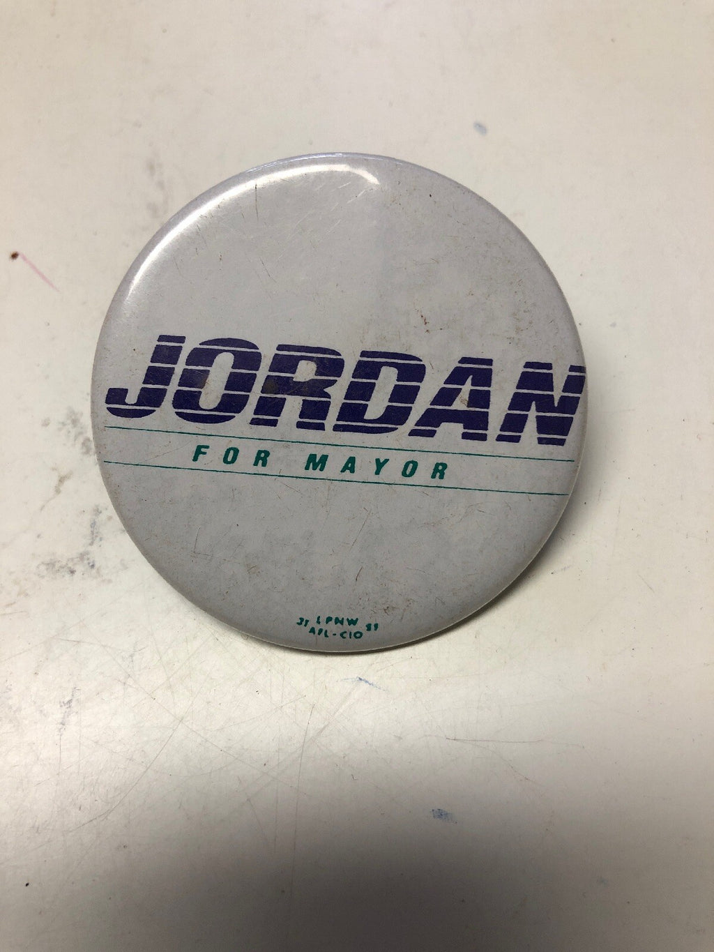 Vintage 80s For President Pin 9 Lot Jackson Clinton Jordan Voting Politicians7
