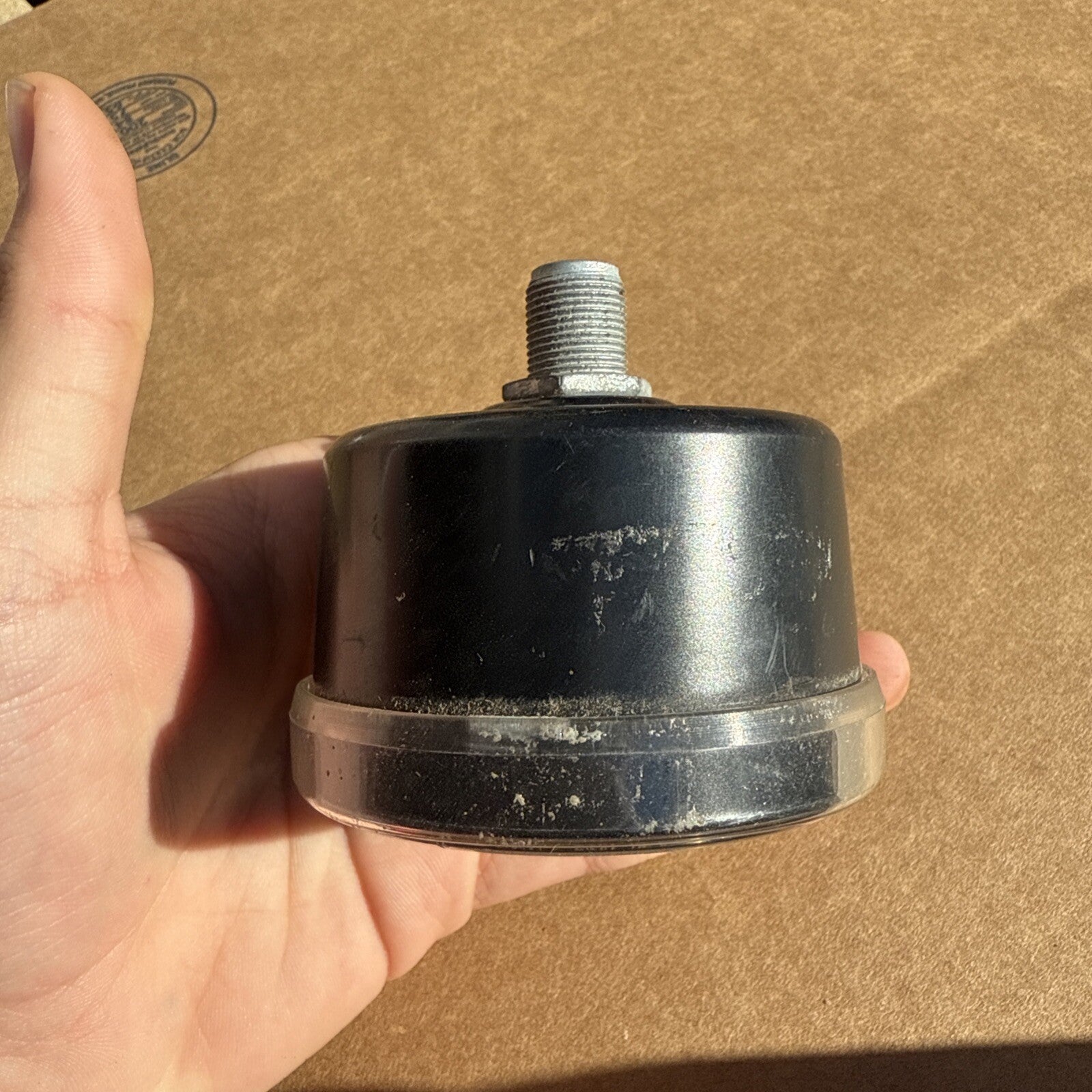 NEW NOS STEWART WARNER COUNTER CLOCKWISE SPEEDOMETER ODOMETER GAUGE MPH MOPED SW5