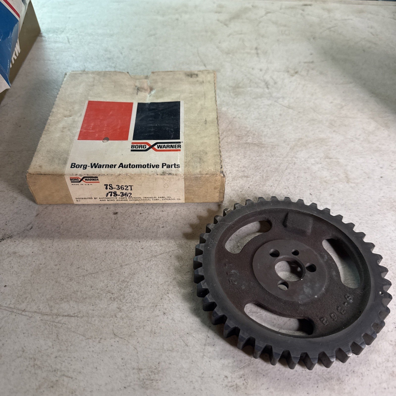 New Old Stock (NOS) Borg Warner Timing Gear Sprocket,Ford V8 62-65 221, 260 &2890