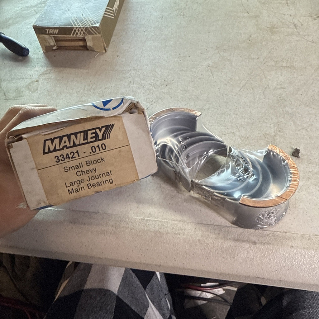 NOS Manley Performance Main Bearing Set, part number 33421-.010.0