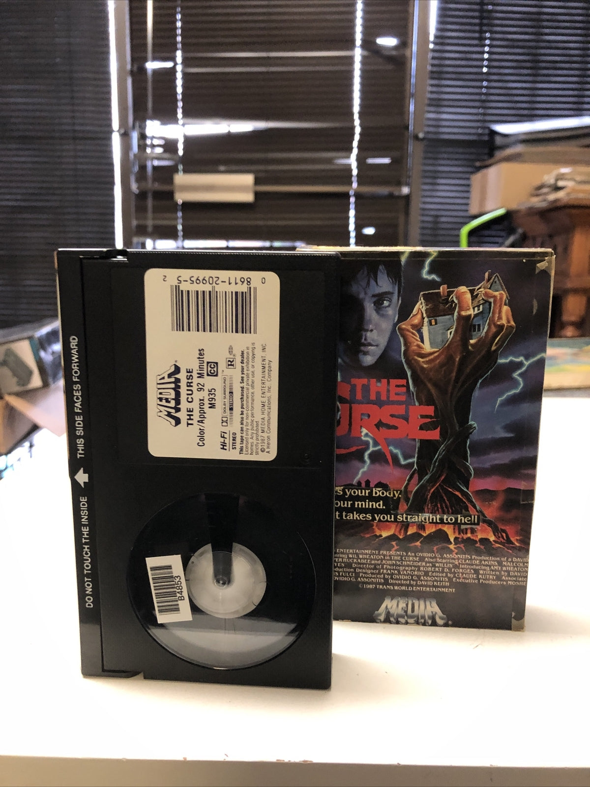 Cult Classic The Curse Beta Not VHS, 1990 Horror B List Film3