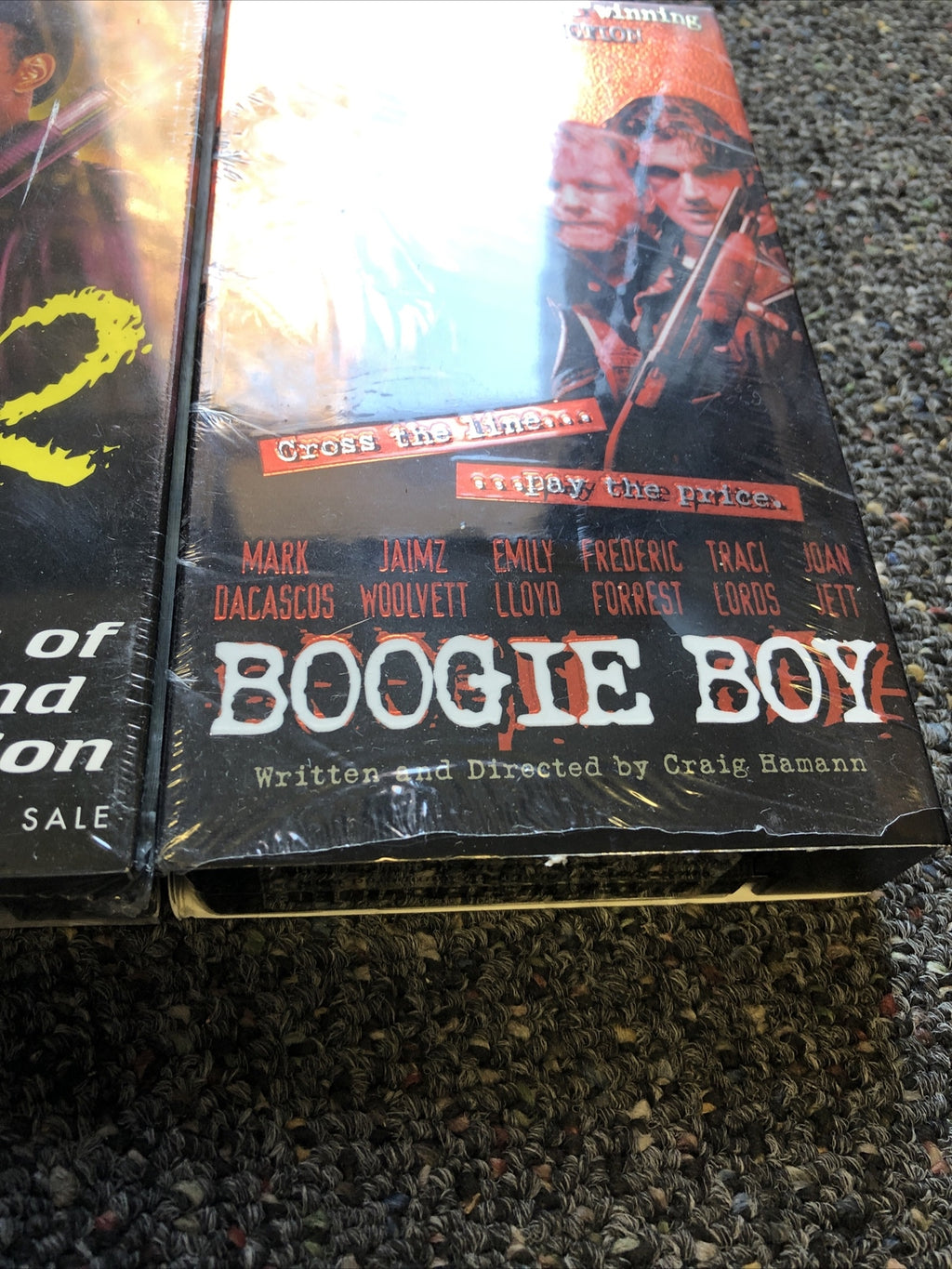 Lot Of 3 Mixed VHS Movie Tapes Action Thriller Drama3