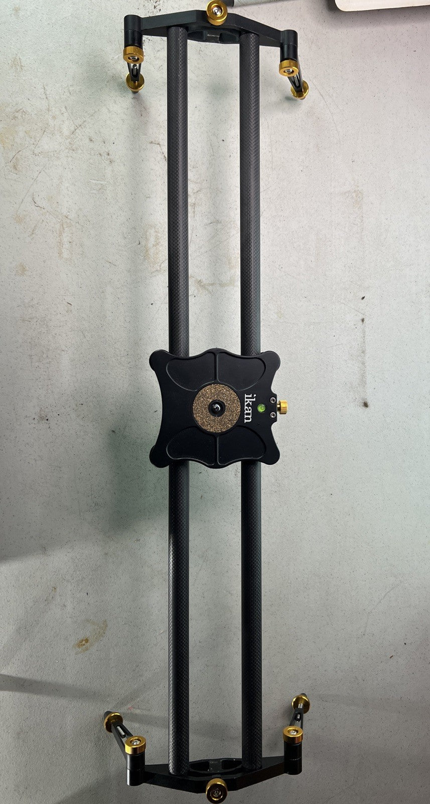 ikan Heavy Duty Carbon Fiber Camera Slider with 22mm Track Rails (31") 1