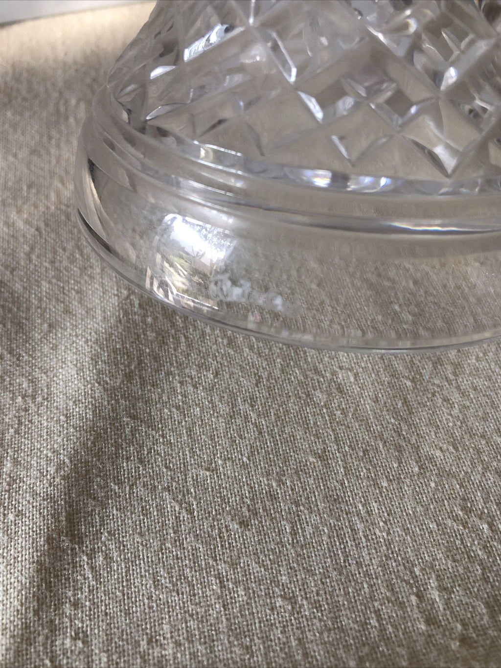 Waterford, Bicentennial "200" Anniversary 1976, Crystal Decorative Bell, 4"1