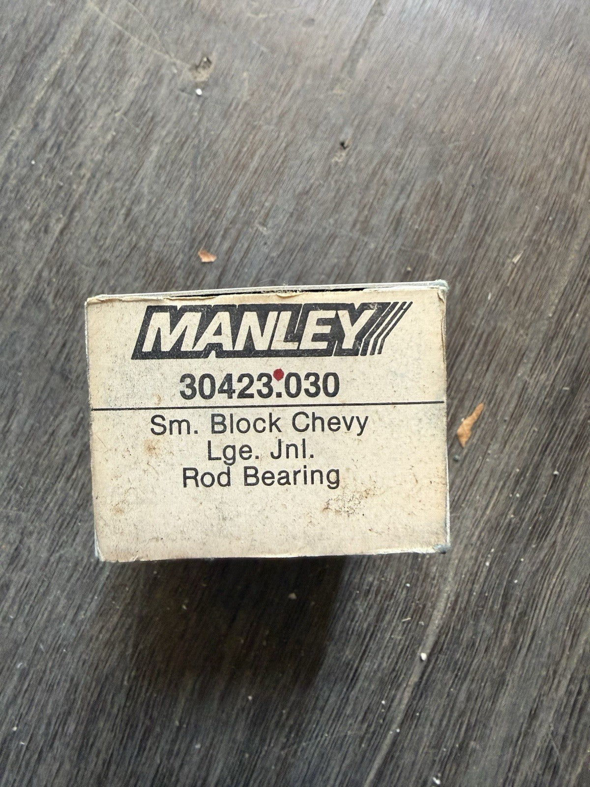 Manley 30423.030 SBC Rod Bearings Small Block Chevy Large Journal .030 Under0
