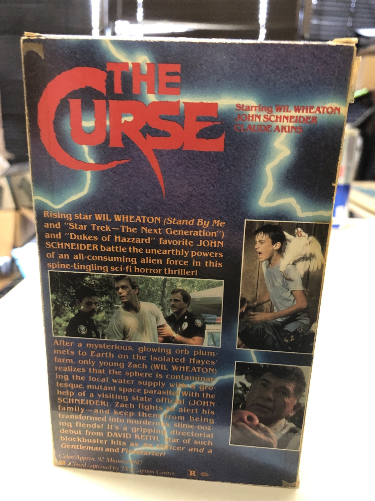 Cult Classic The Curse Beta Not VHS, 1990 Horror B List Film2