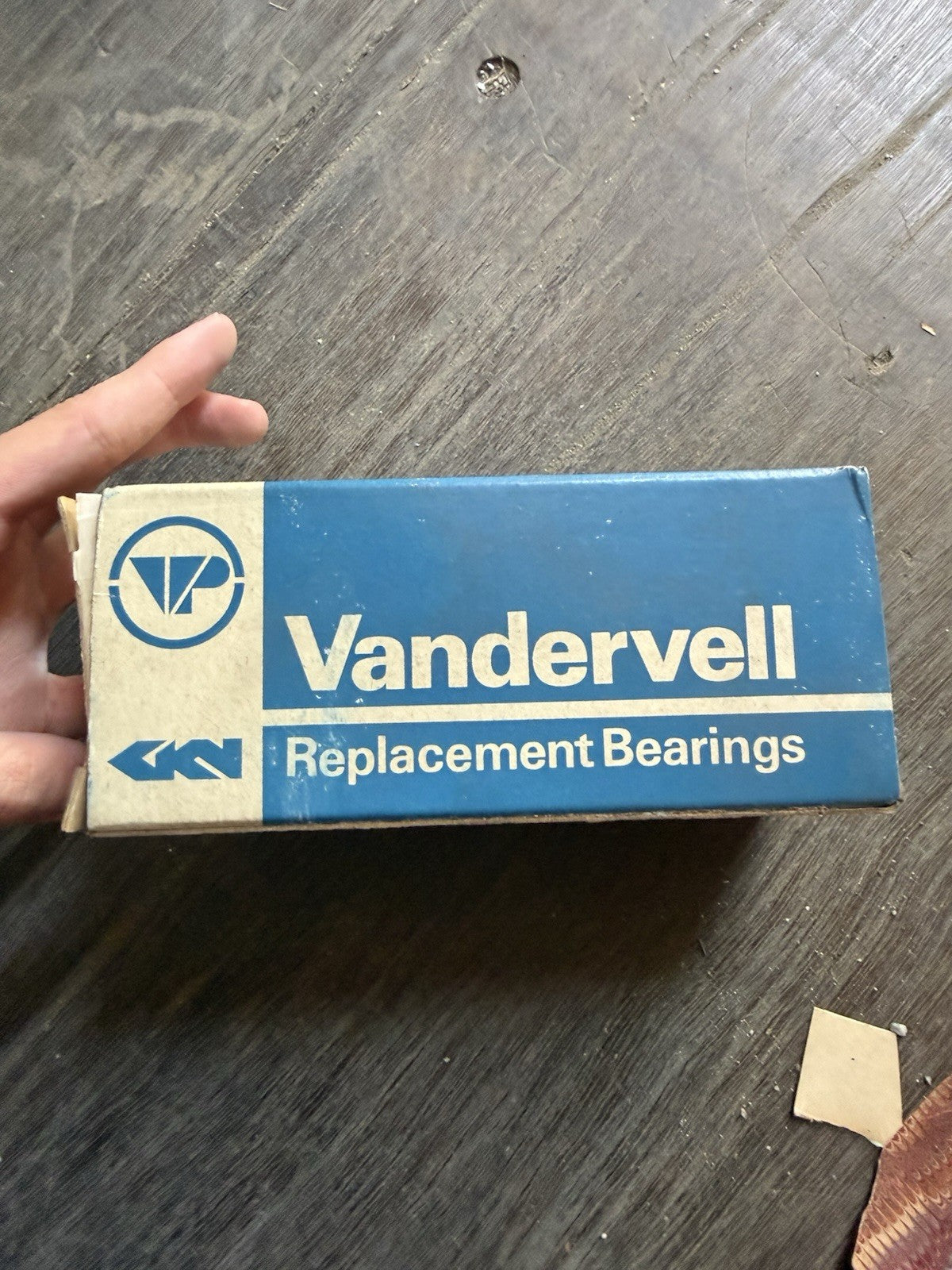 NOS Vandervell Engine Main Bearings VP768 .010 0.25mm Fits Chevy Pontiac V81