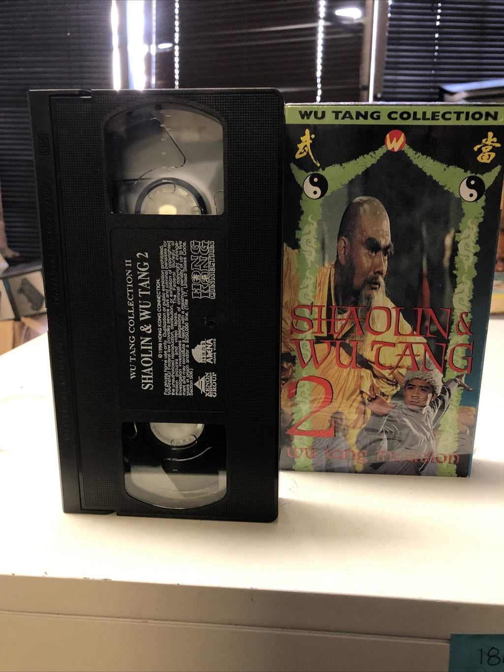 Cult Wu Tang Collection, Shaolin & Wu Tang 2, Wu Tang Invasion RARE VHS0