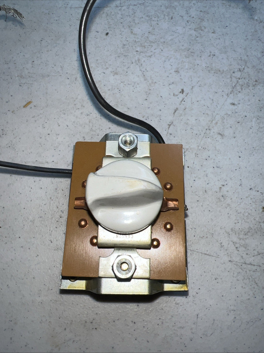 Vintage Carson Mfg Co. Transformer Part 1794 w/ Control Knob – L & Carson USA0
