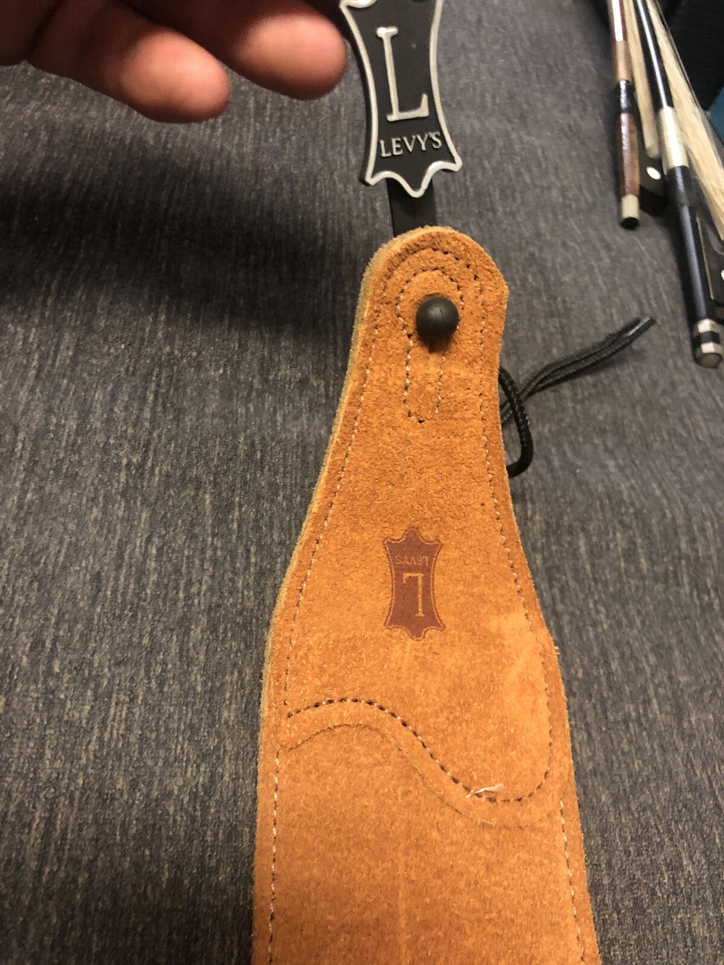 Levy's Leathers Guitar Strap (MS26COP-006) Tribal Design1