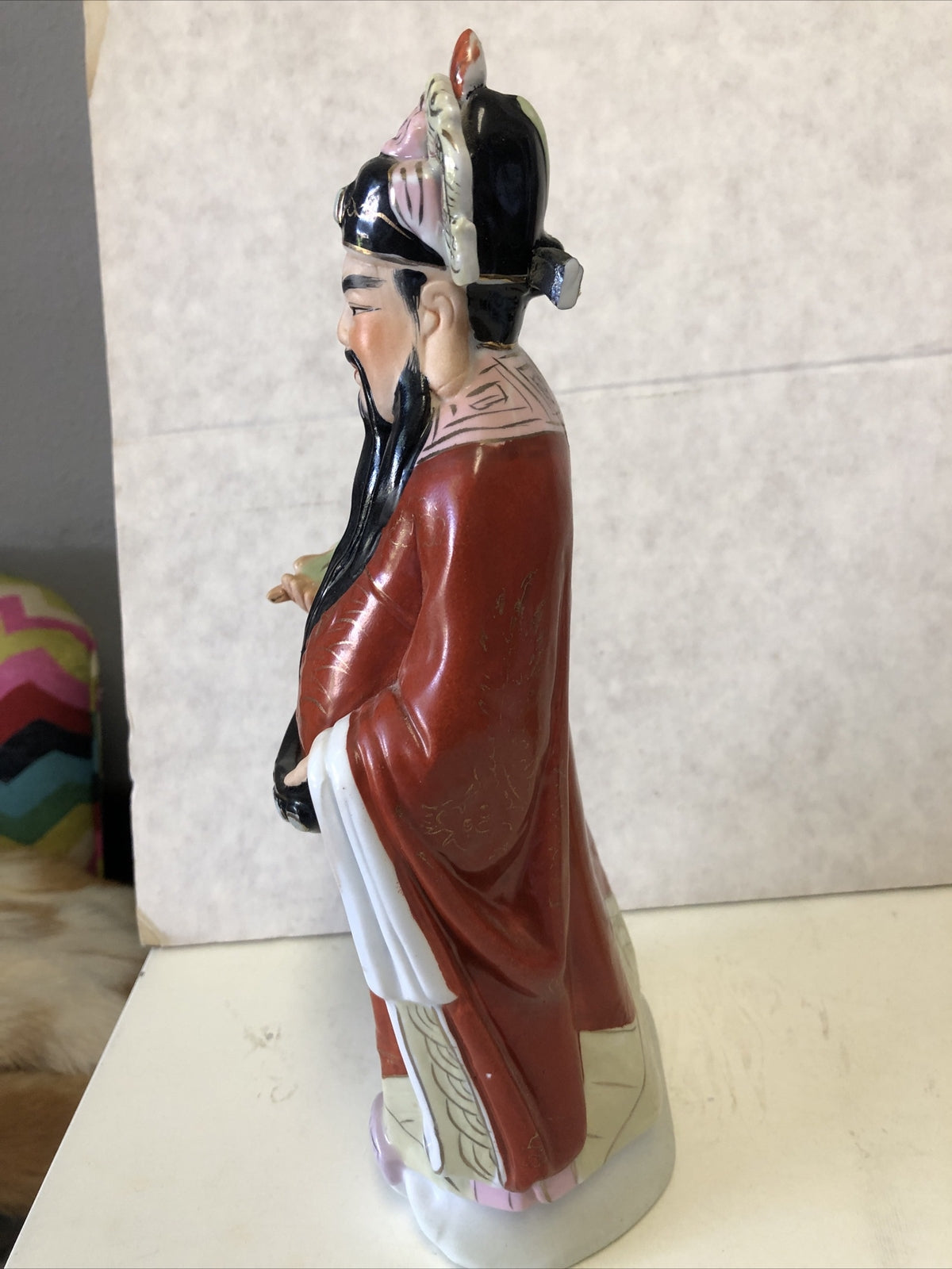 Vintage Chinese Porcelain Statue Figure1