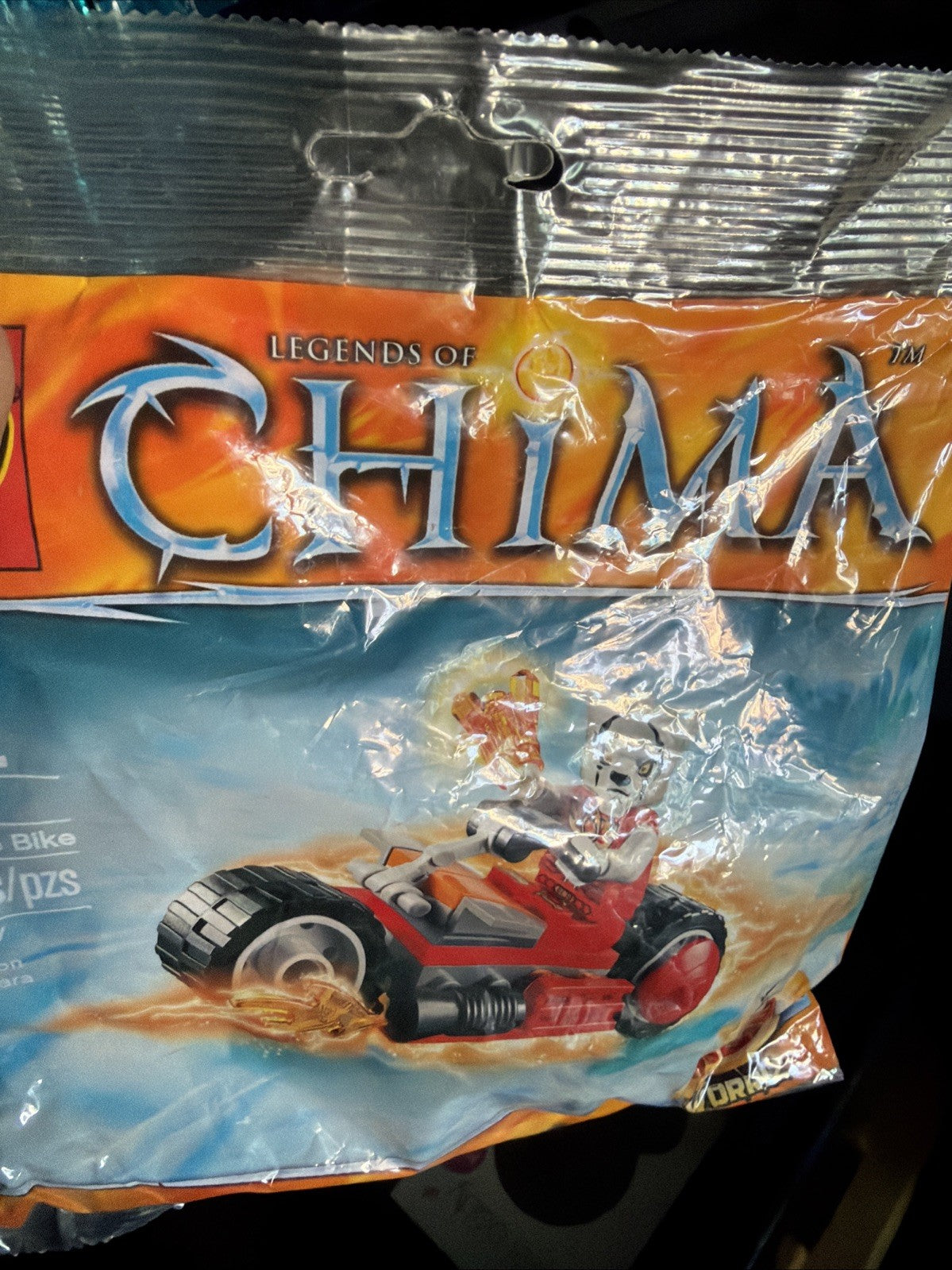 Lego Chima # 30265 Worriz' Fire Bike Polybag - New & Sealed!  0