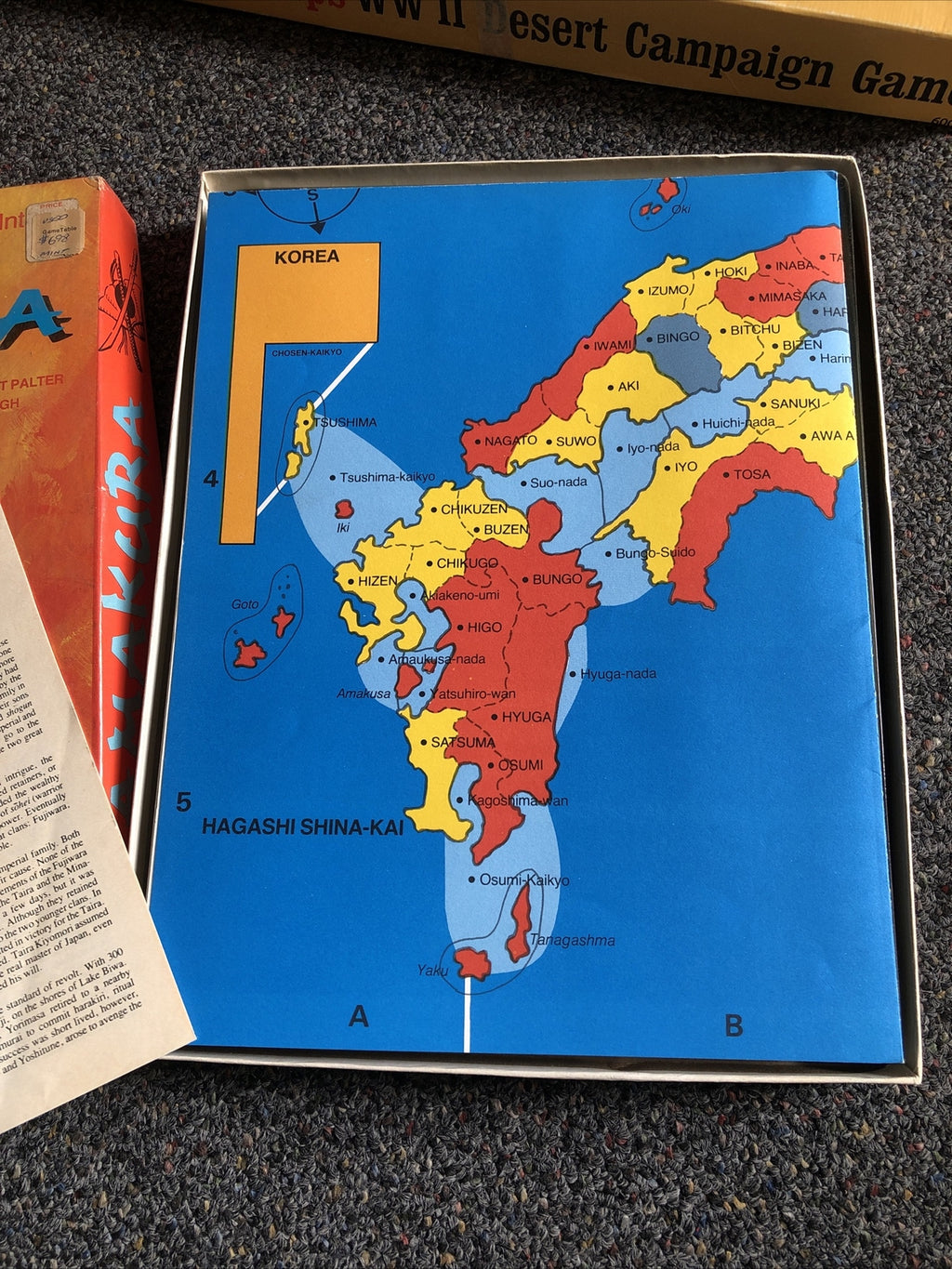 Kamakura A Game Of War, Diplomacy And Machiavellian West End Games Inc Unpun3