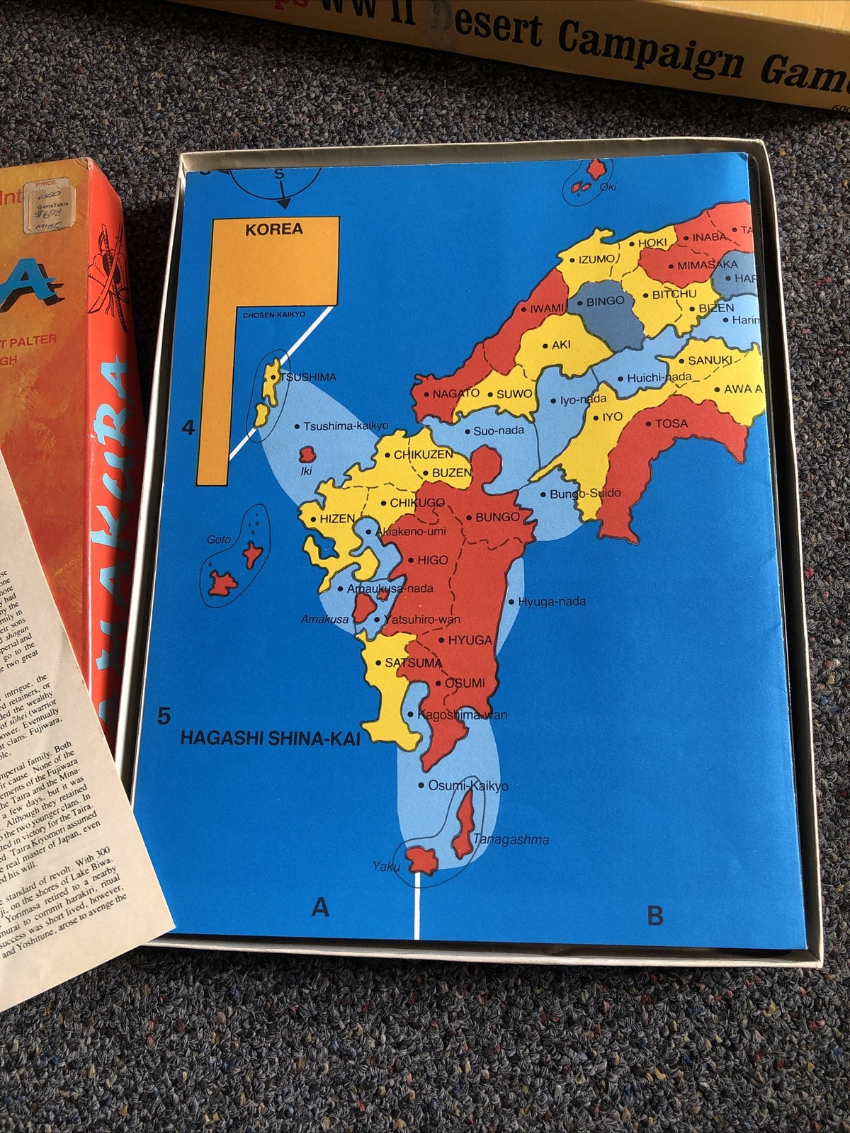 Kamakura A Game Of War, Diplomacy And Machiavellian West End Games Inc Unpun3