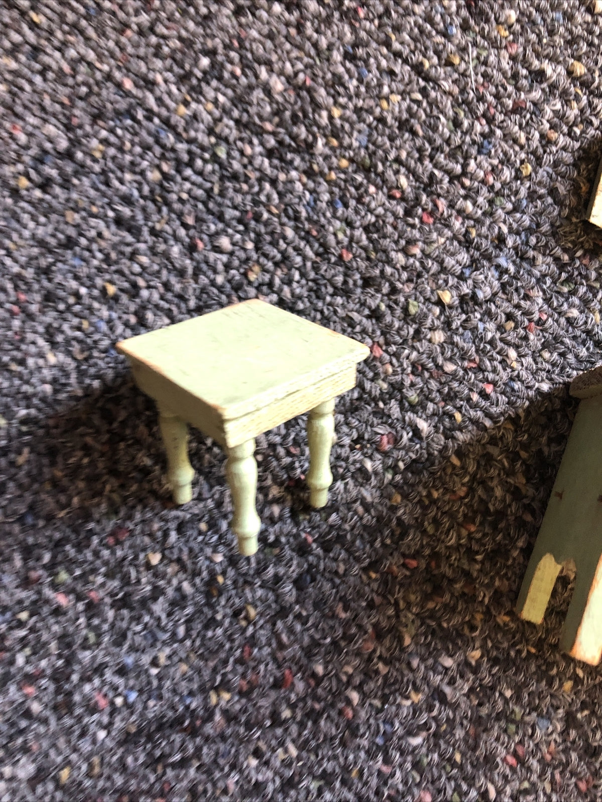 Antique Dollhouse Furniture Doll House Accessories Lot Of 36