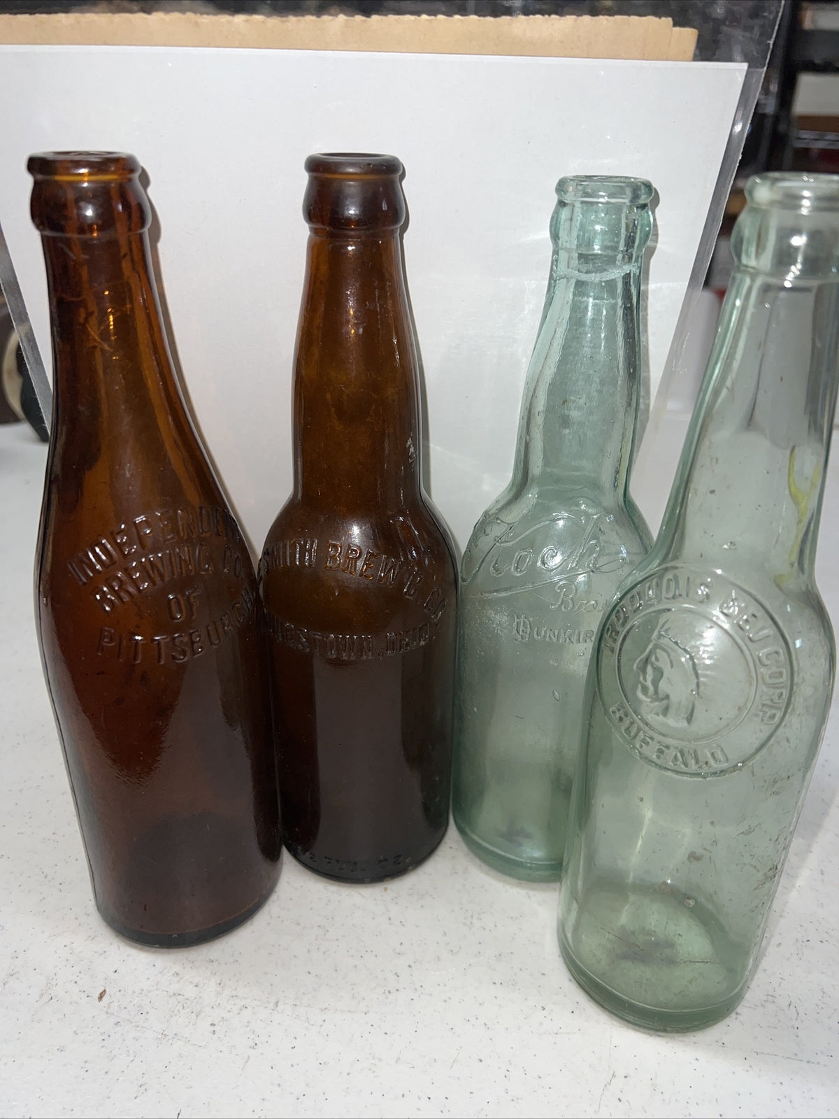 4 Antique Beer Bottles Iroquois Bev Koch Dunkirk NY  Youngstown Ohio Pittsburgh7